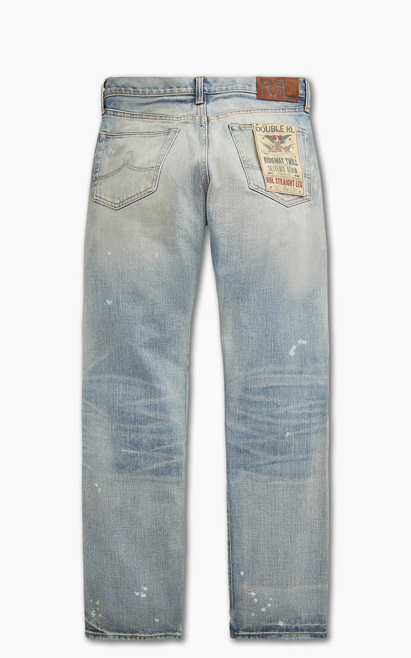 RRL Straight Fit Selvedge Jean Camden Wash