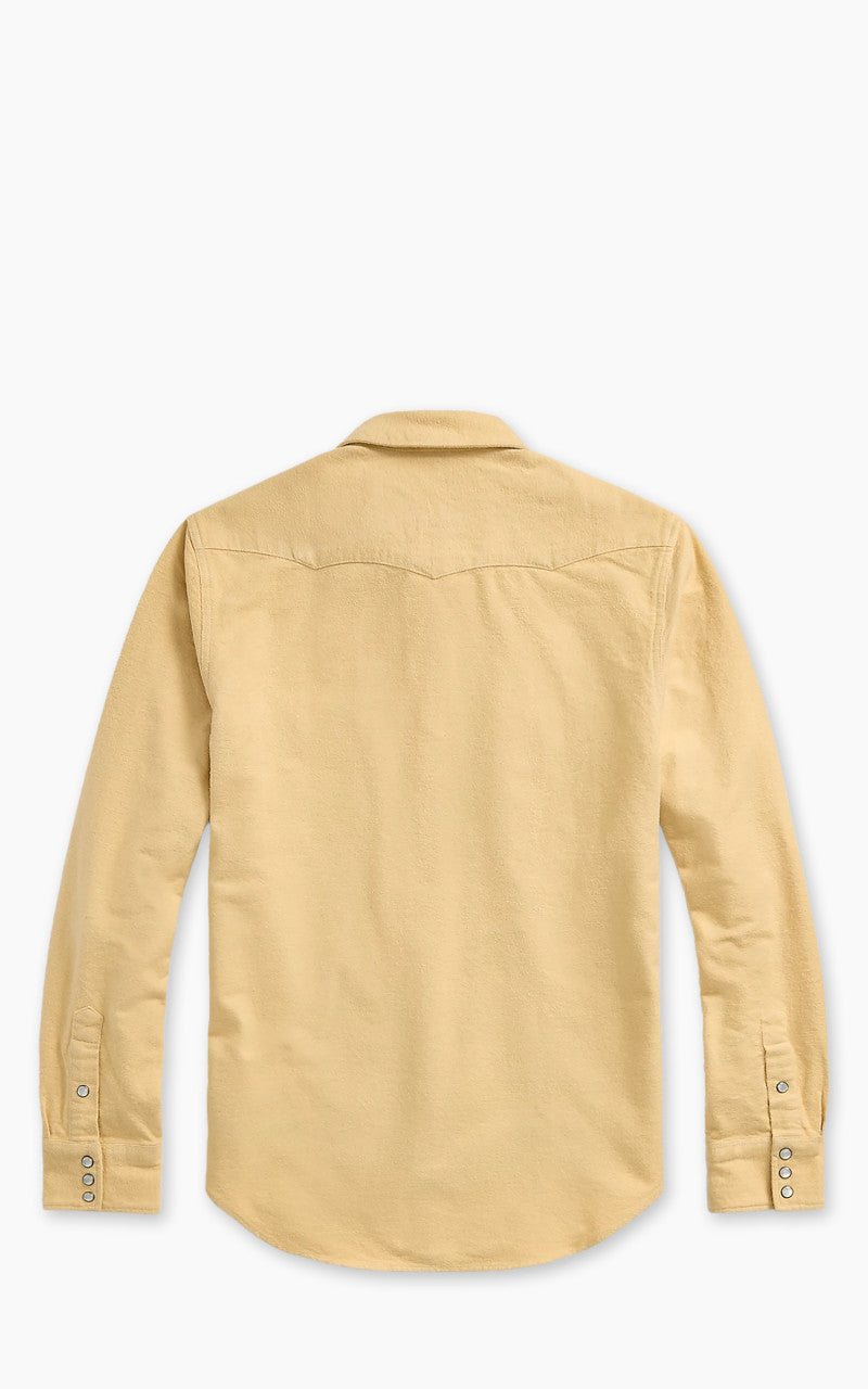 RRL Buffalo Western Shirt Chamois Faded Yellow