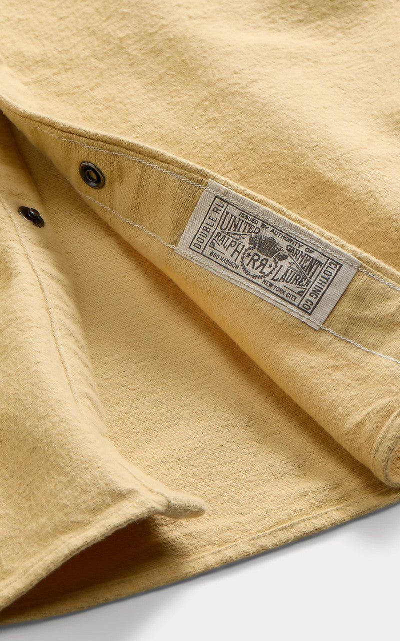 RRL Buffalo Western Shirt Chamois Faded Yellow