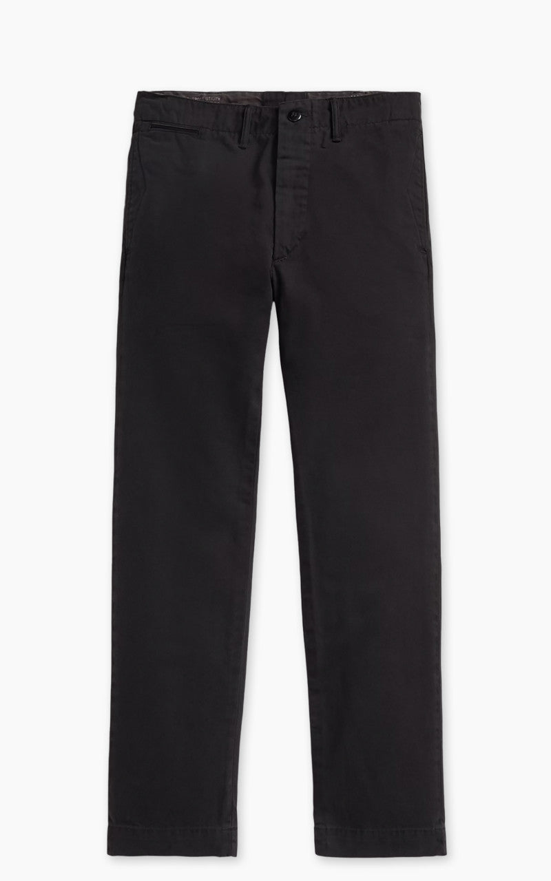 RRL Chino Officers Trouser Black