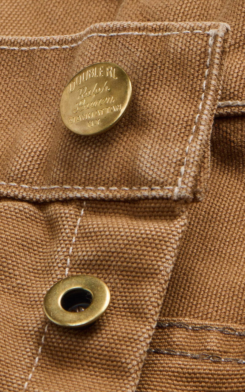 RRL Hamilton Distressed Carpenter Trouser Khaki