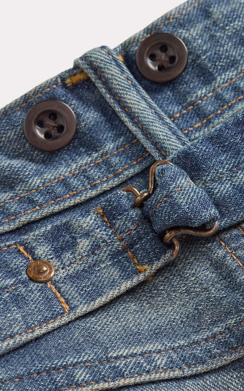 RRL Vintage 5-Pocket Repaired Jean Fullerton Wash