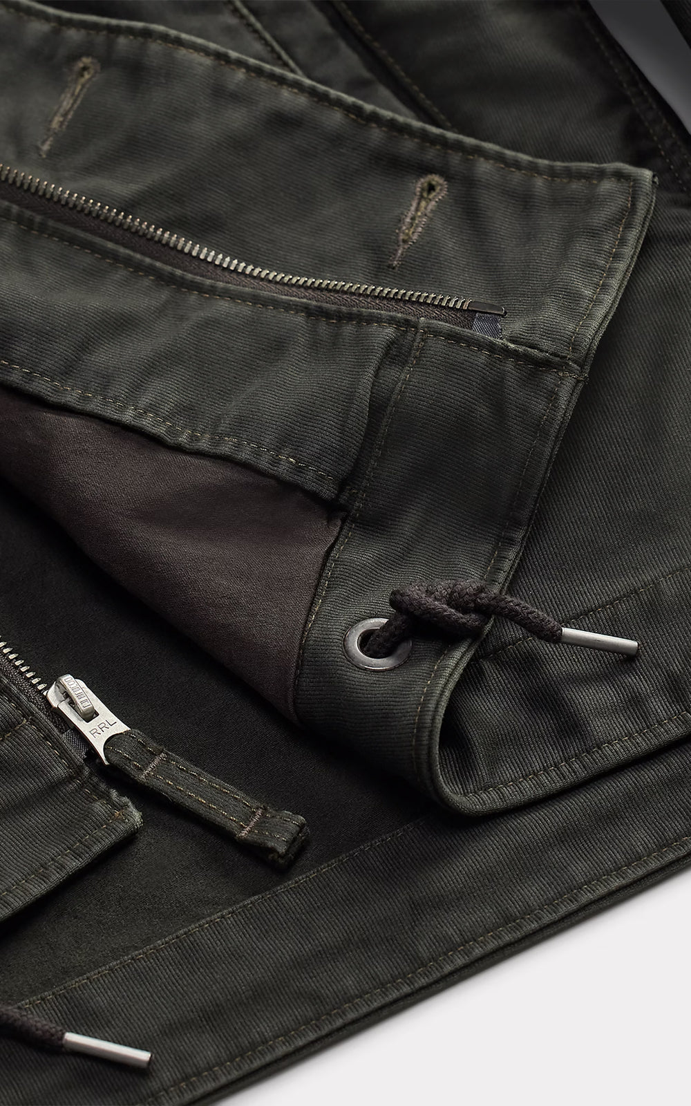 RRL Bower Deck Jacket Vintage Black