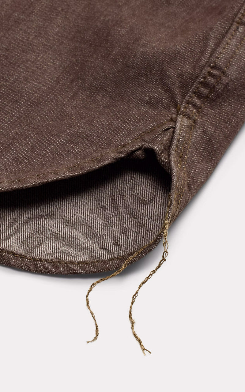 RRL Denim Workshirt Brown