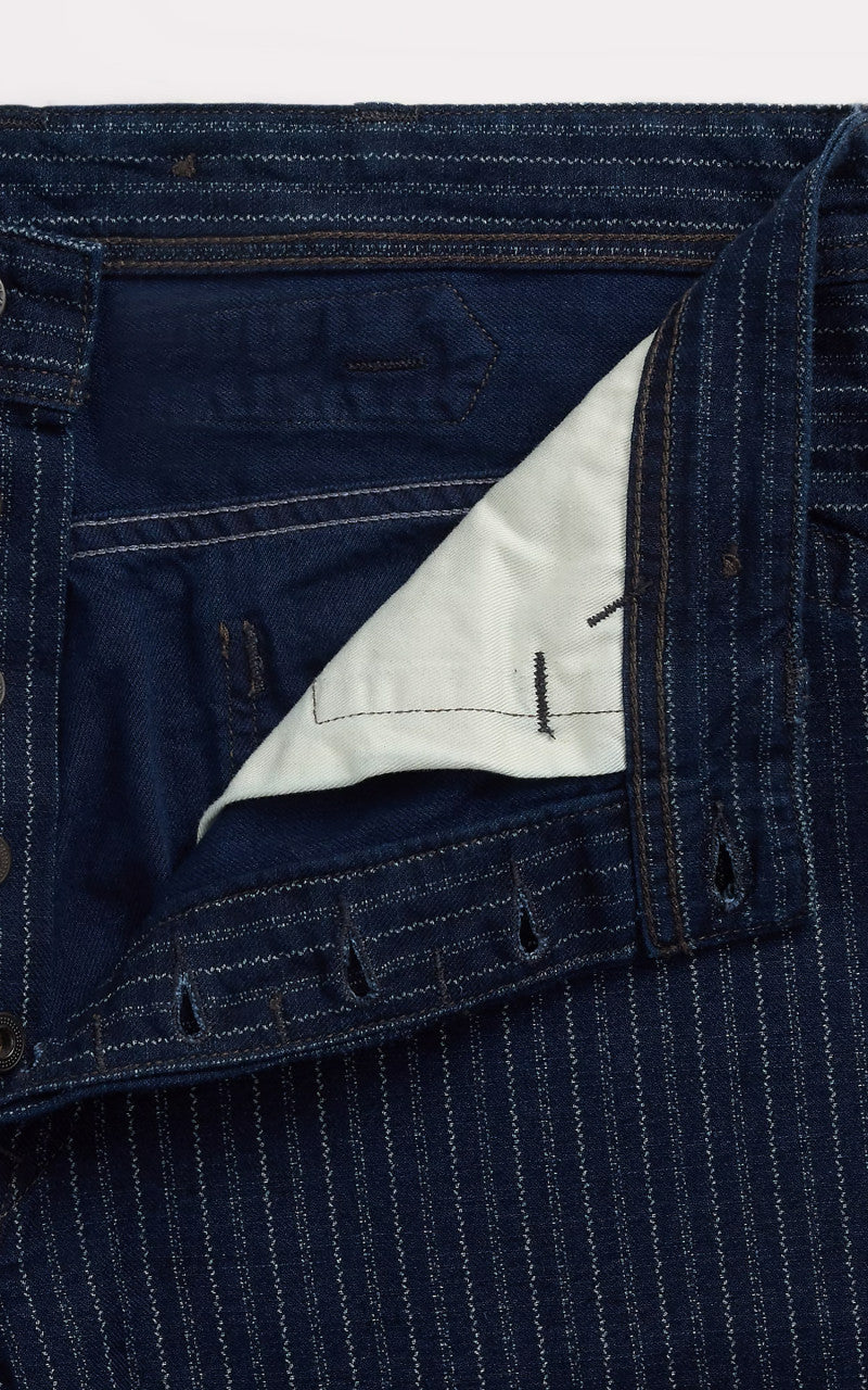 RRL Vintage 5-Pocket Indigo Twill Trouser Indigo Rinse