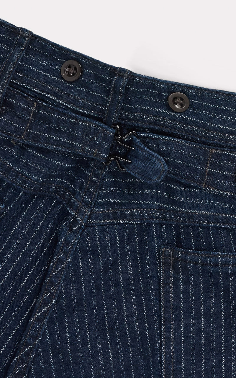 泉*様 RRL STRIPED TWILL VINTAGE 5 POCKET P RRL Vintage 5-Pocket Indigo Twill Trouser Indigo Rinse