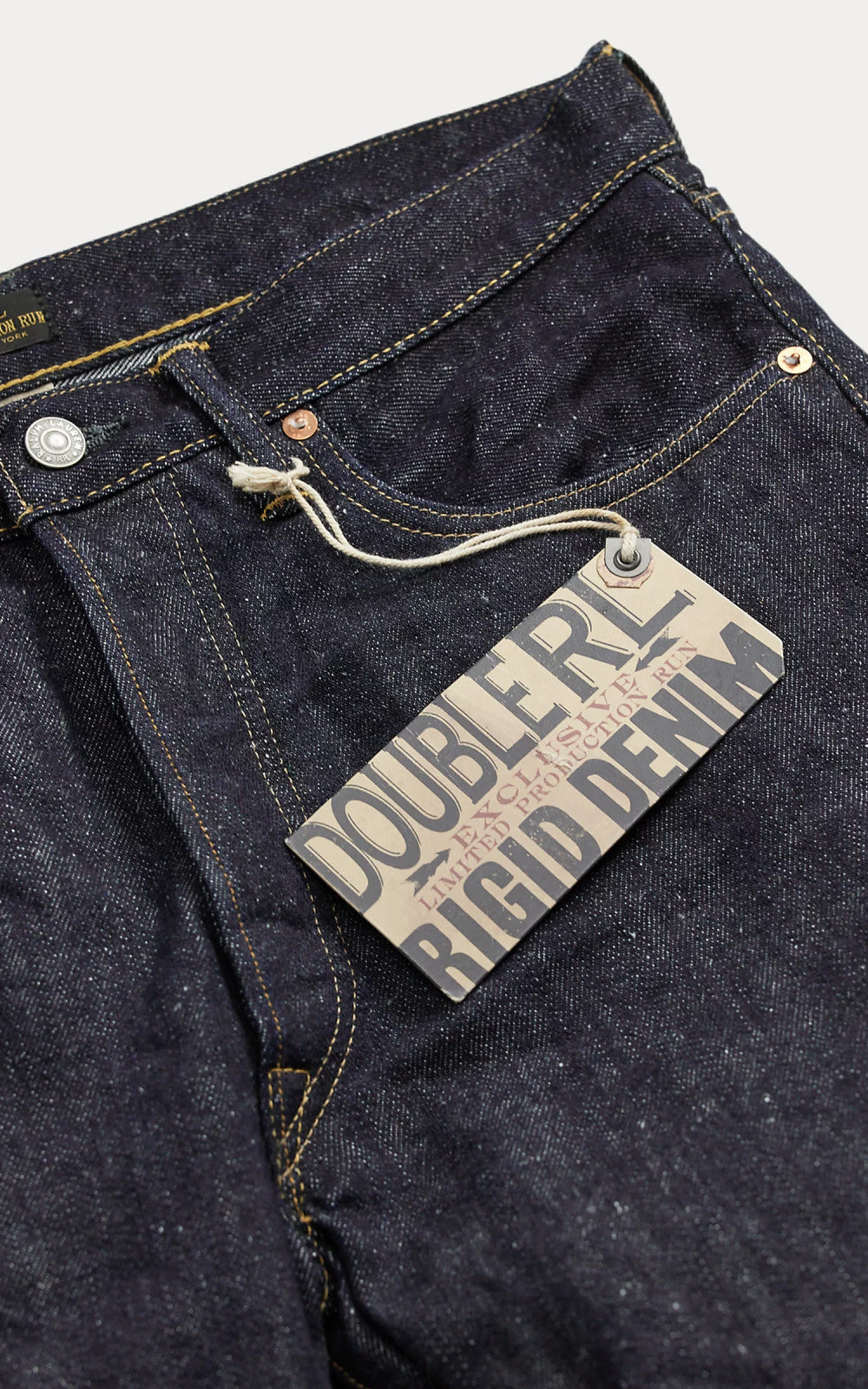 RRL Limited-Edition Straight Rigid Jean Indigo Rigid
