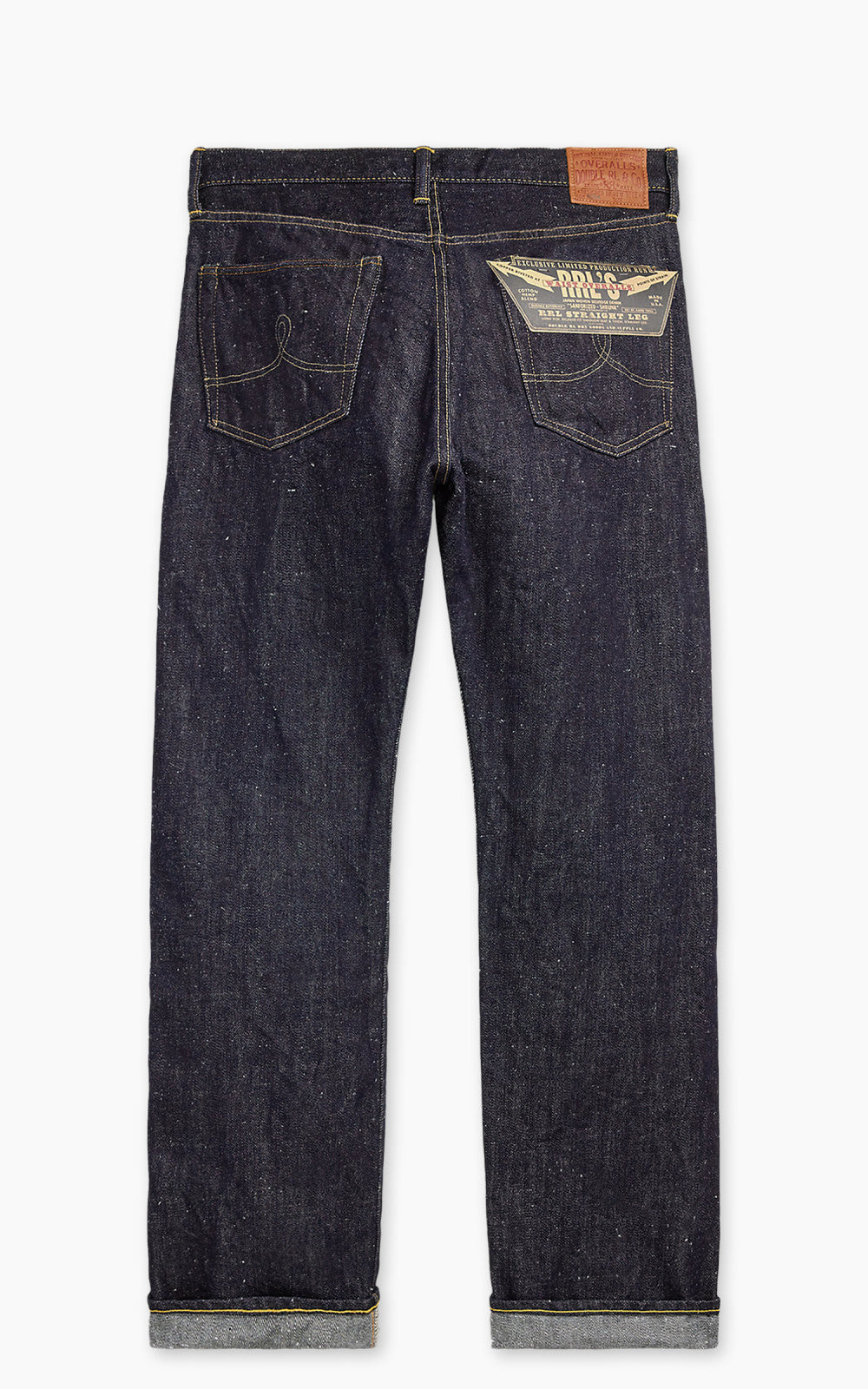 RRL Limited-Edition Straight Rigid Jean Indigo Rigid