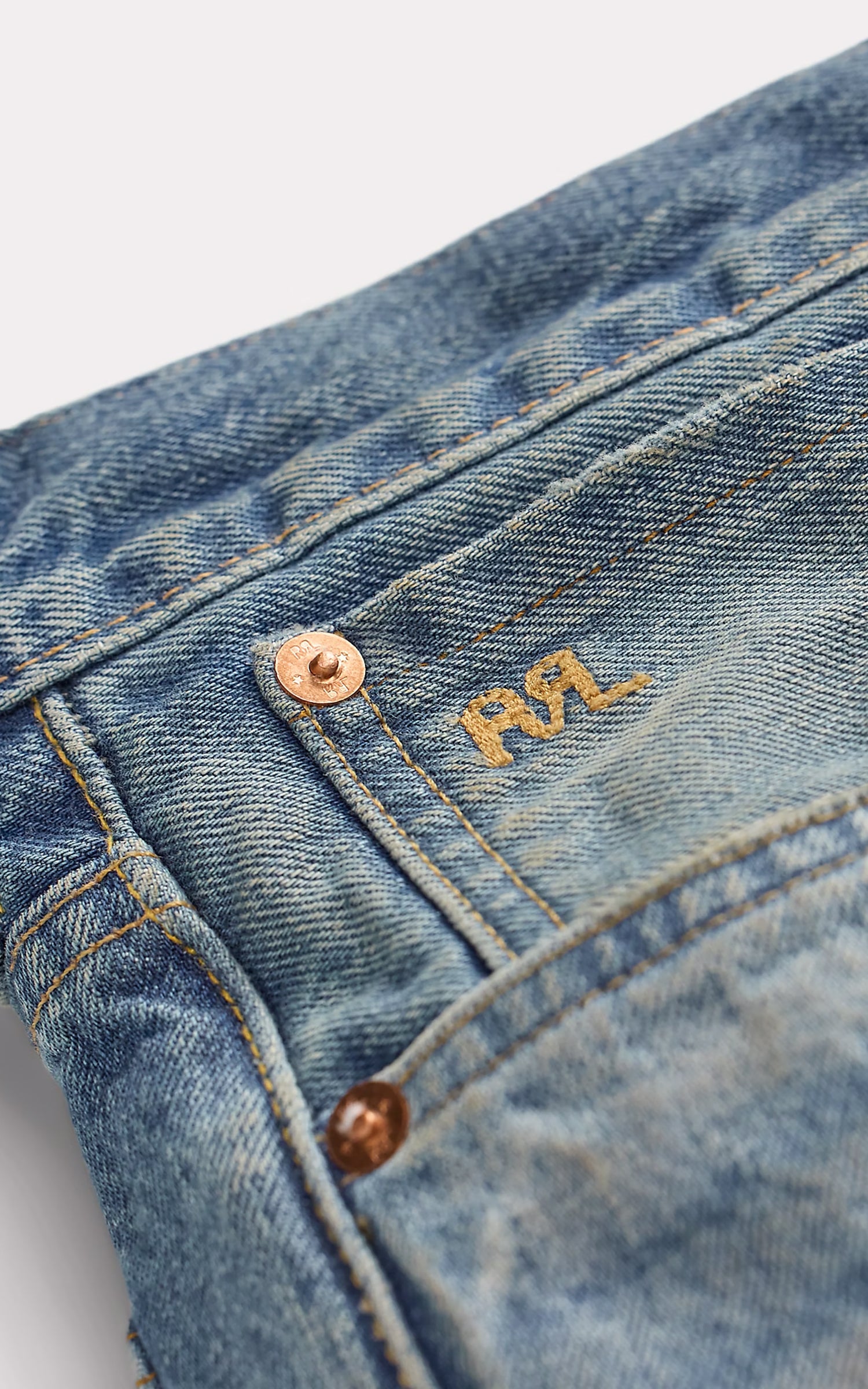 RRL Vintage 5-Pocket Selvedge Jean Midlands Wash