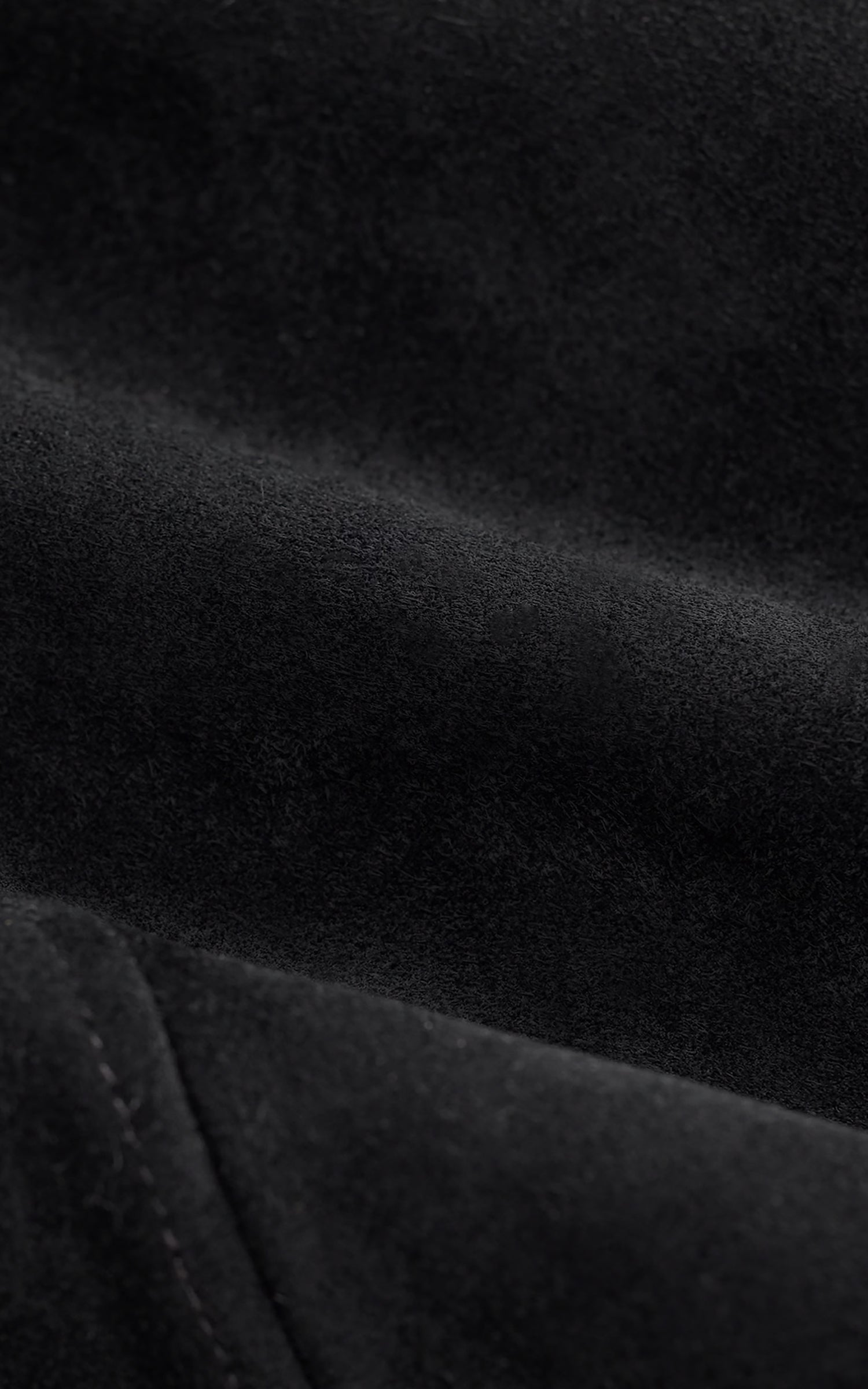 RRL Mason Suede Bomber Jacket Vintage Black