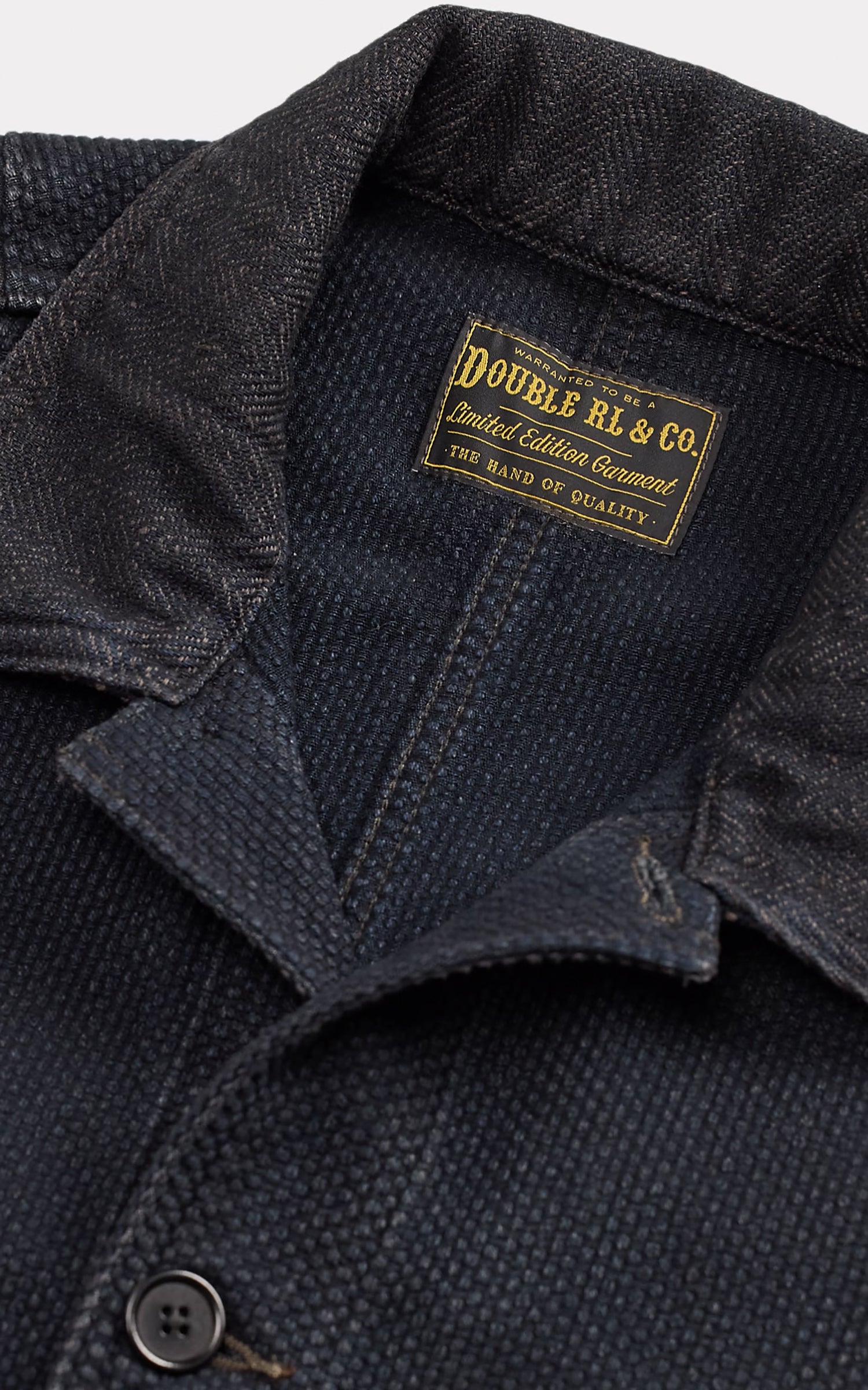 RRL Limited-Edition Patchwork Jacket Indigo
