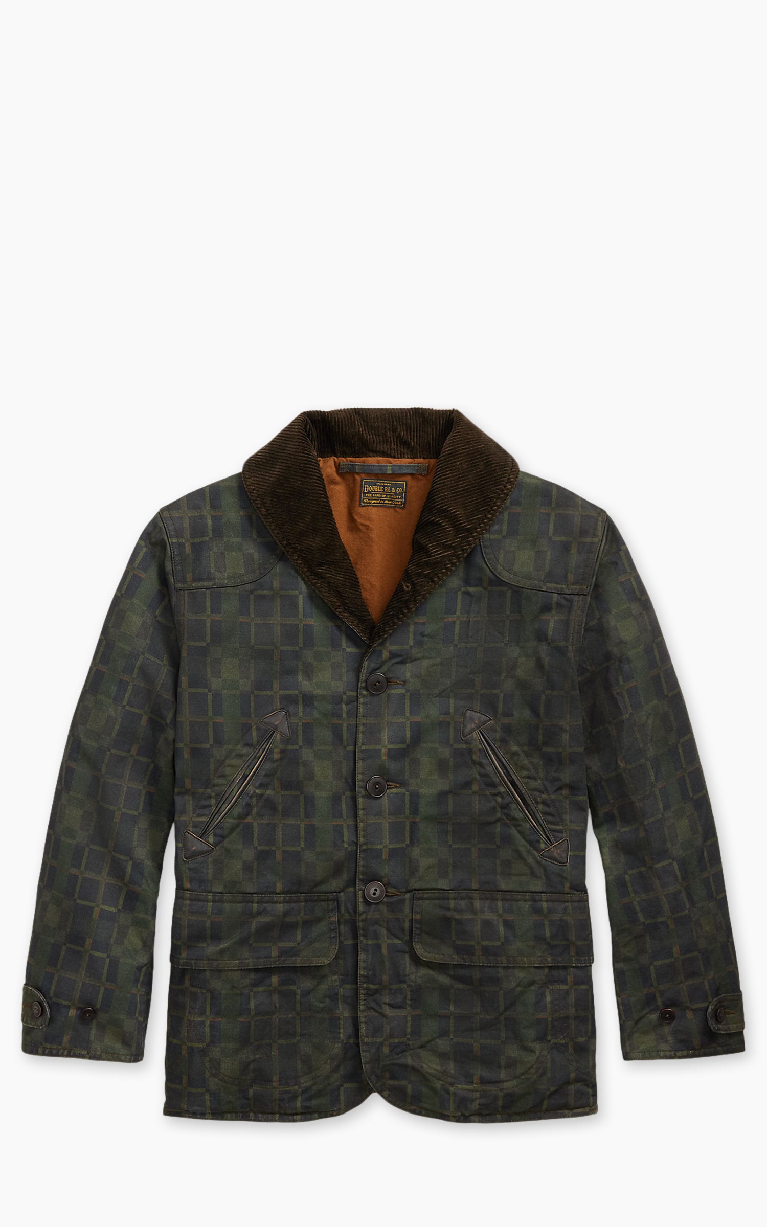 Kaptain Sunshine Walker Coat Wool Cavalry Olive