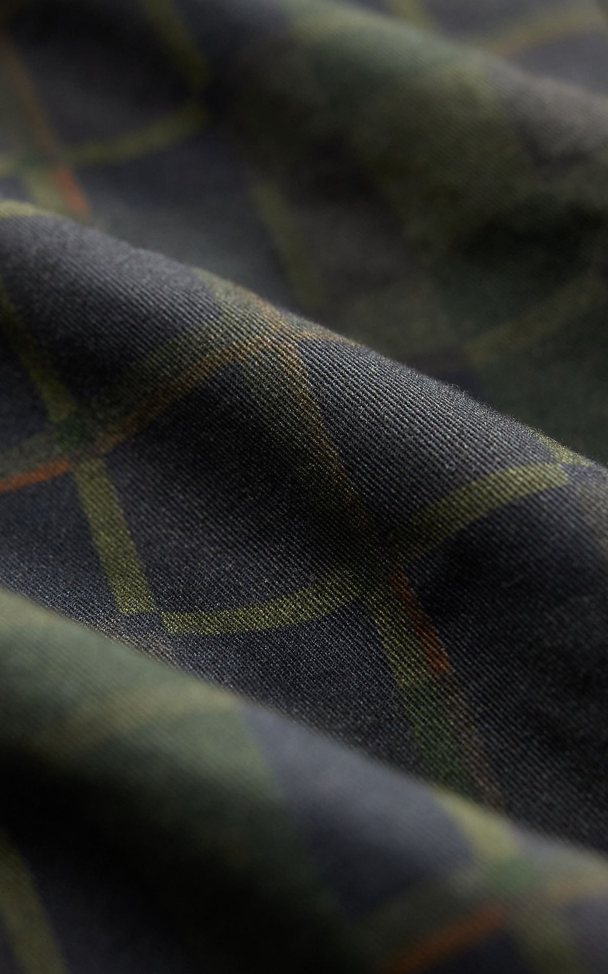 RRL Check-Print Oilcloth Jacket Navy Multi Plaid