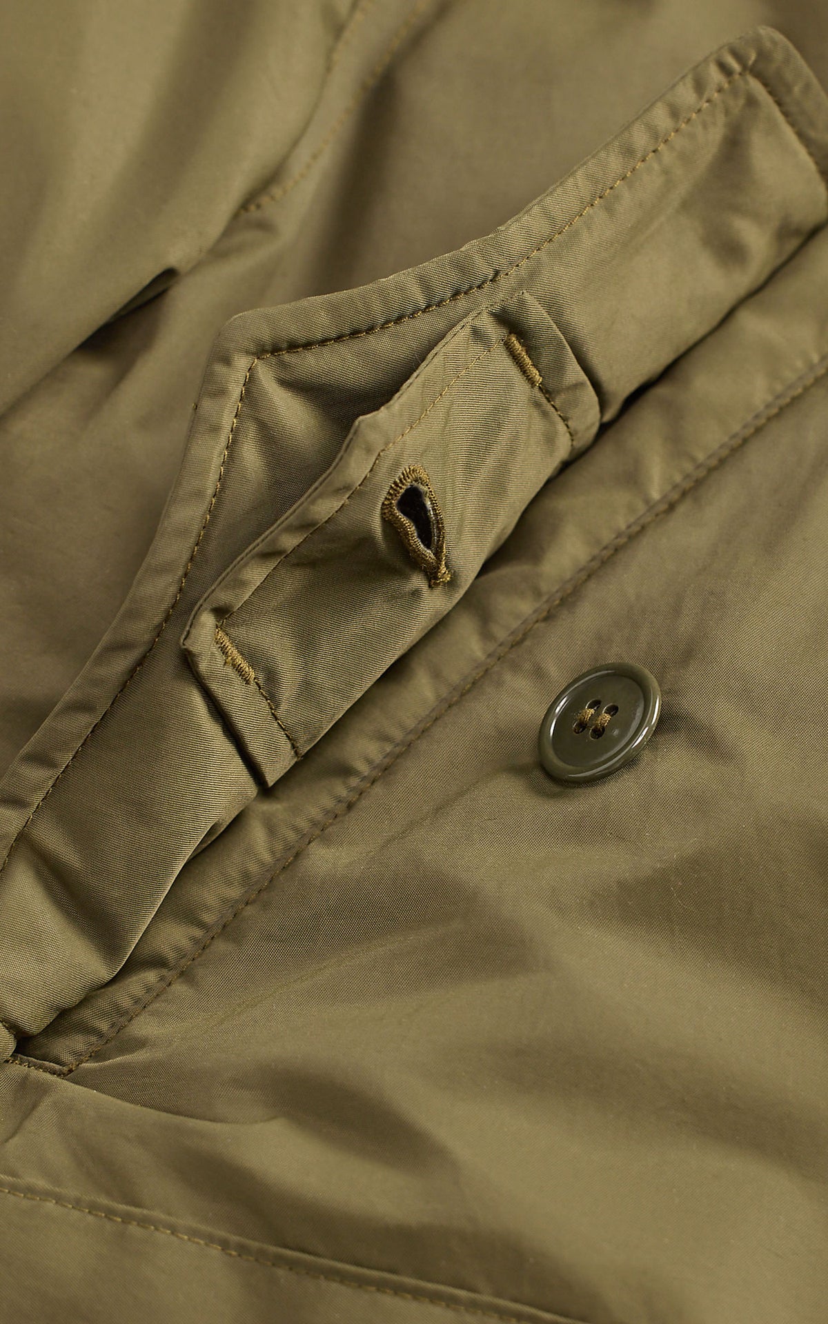 RRL Faux-Fur-Trim Parka Vintage Olive