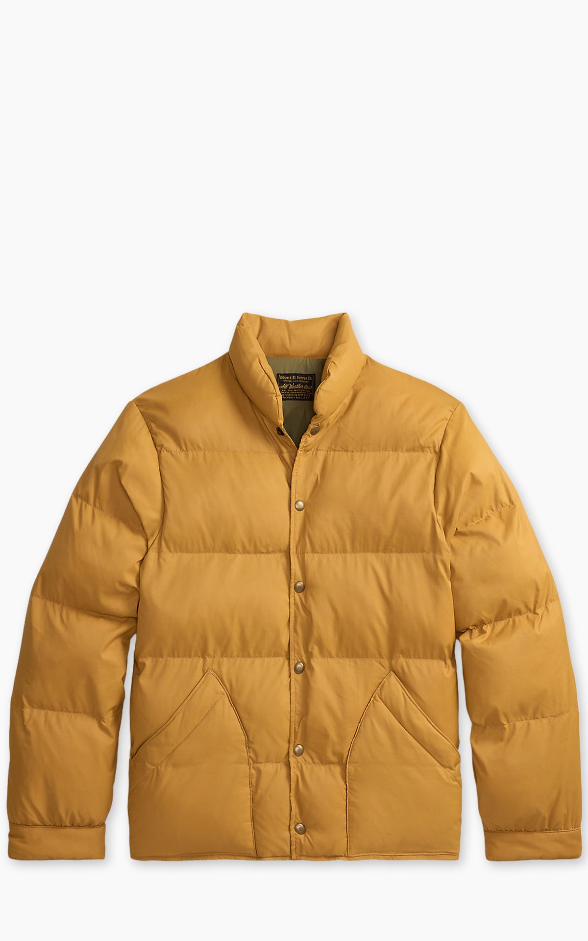 RRL Quilted Ripstop Jacket Vintage Yellow