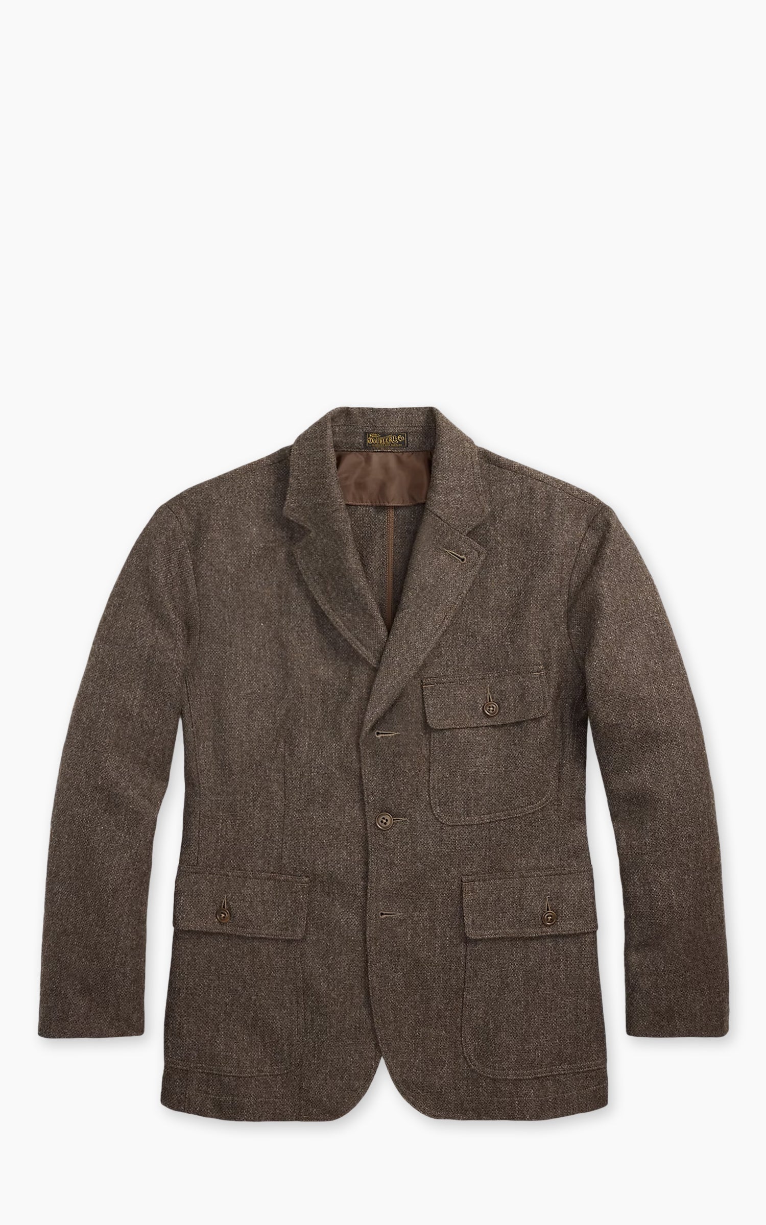 RRL Unconstructed Wool-Blend Blazer Vintage Brown