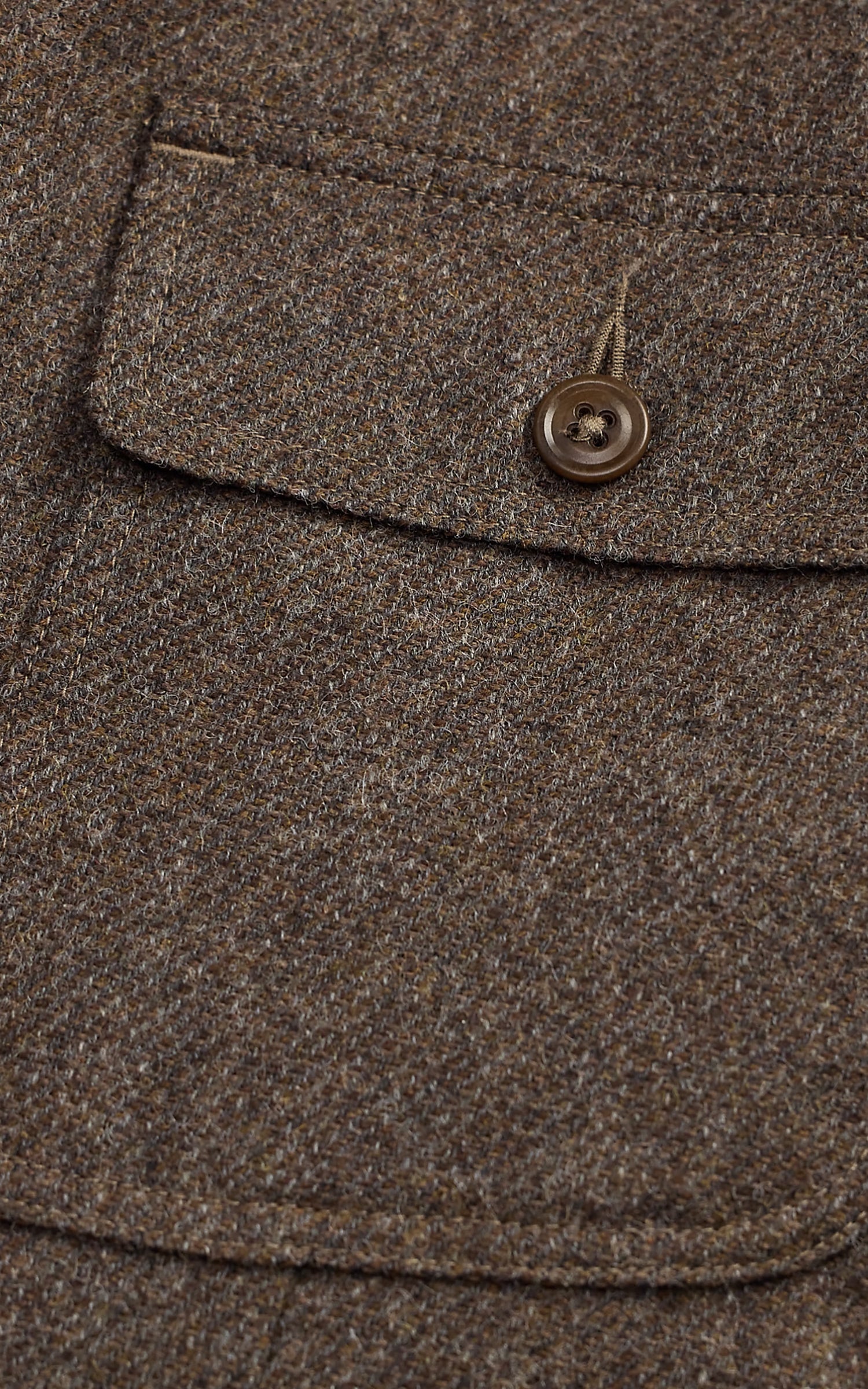 RRL Unconstructed Wool-Blend Blazer Vintage Brown