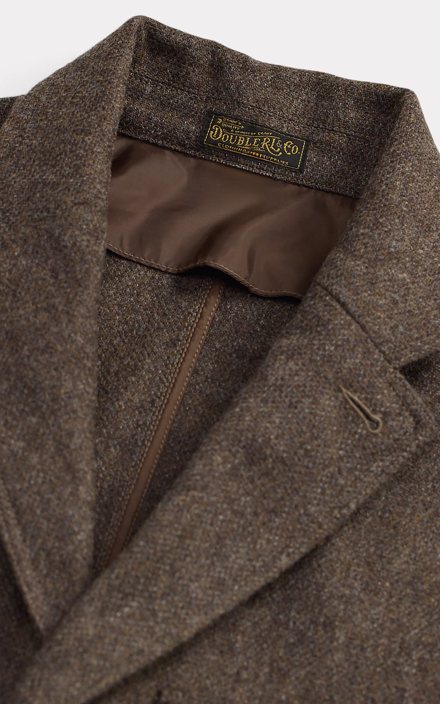 RRL Unconstructed Wool-Blend Blazer Vintage Brown