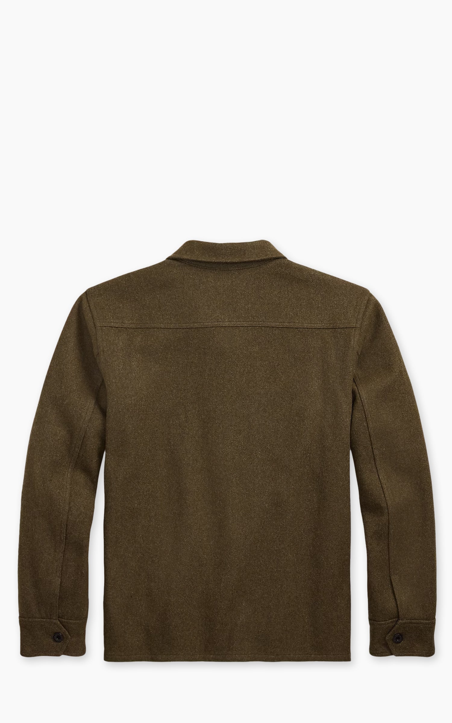 RRL Wool-Blend Overshirt Olive