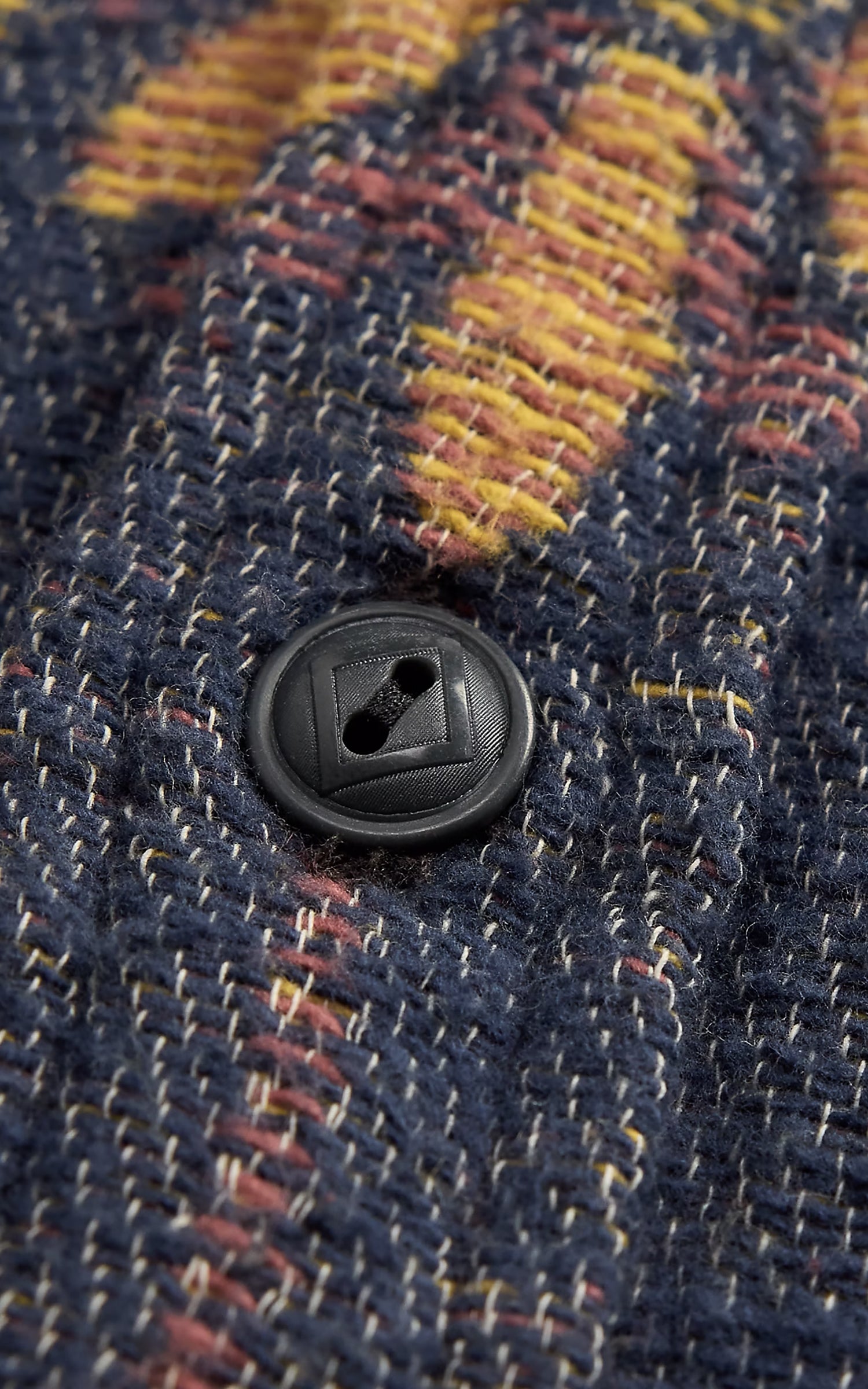 RRL Floral Jacquard Workshirt Plum Multi