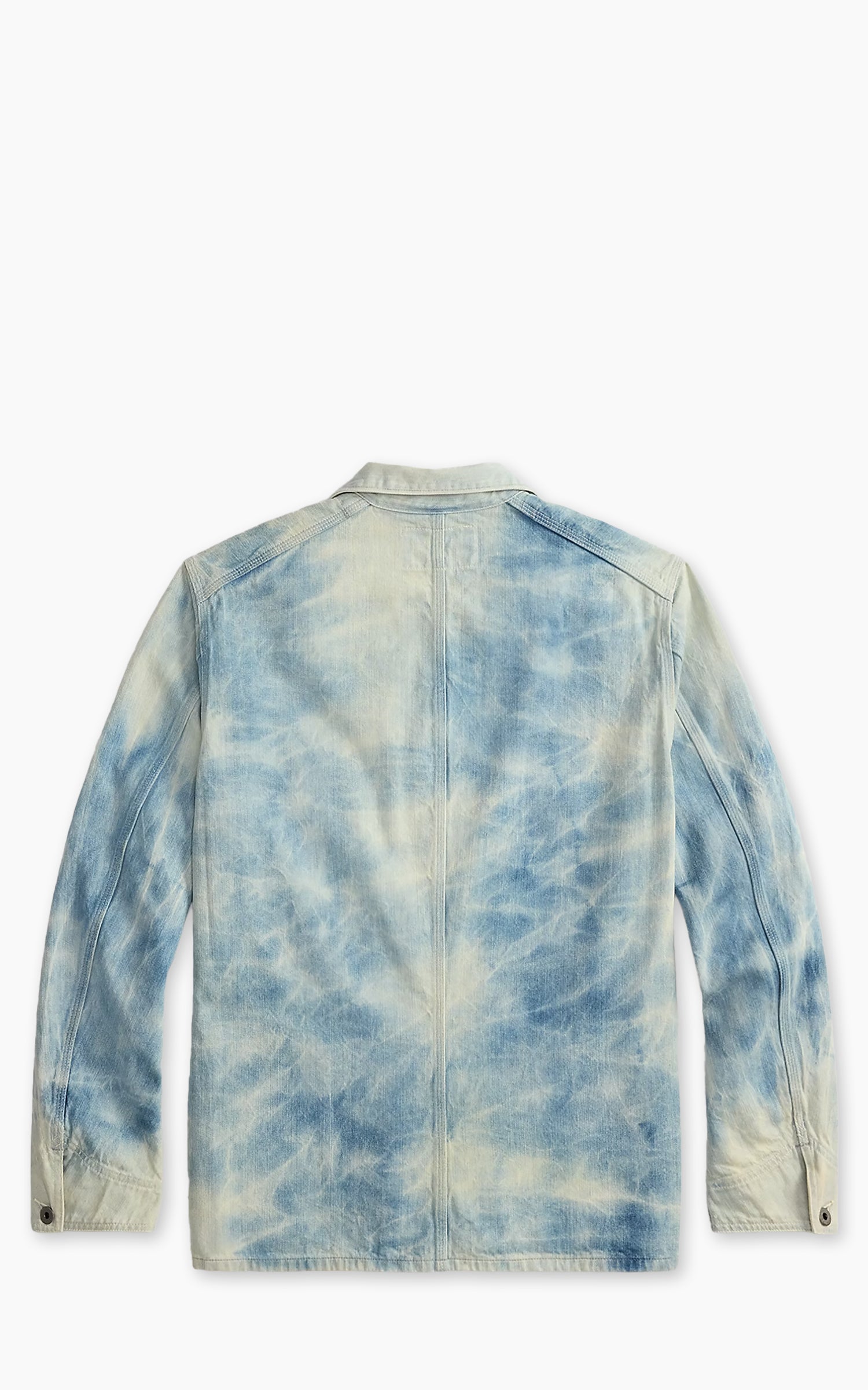 RRL Indigo Denim Engineer Jacket Biloxi Wash