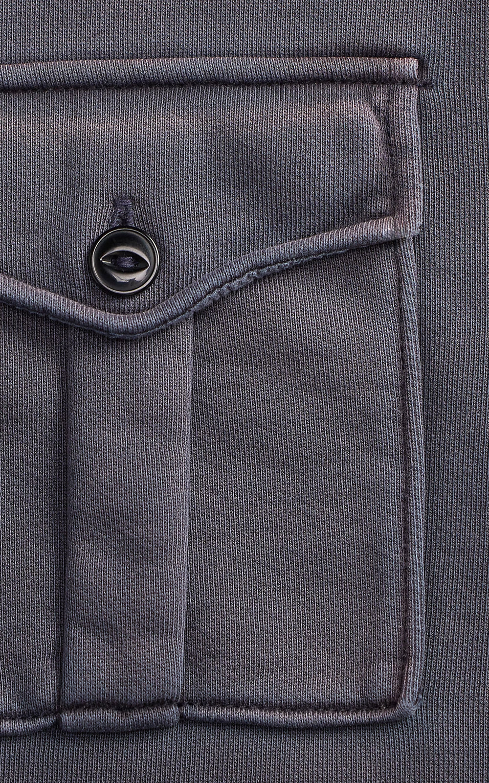 RRL French Terry Graphic Sweatshirt Faded Blue