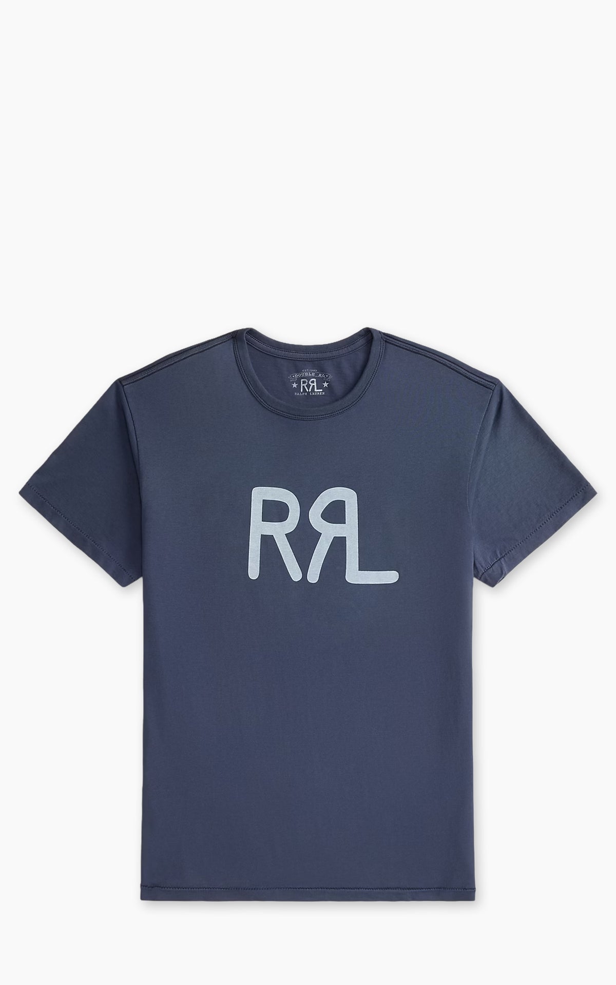 RRL Ranch Logo T-Shirt Sea Blue
