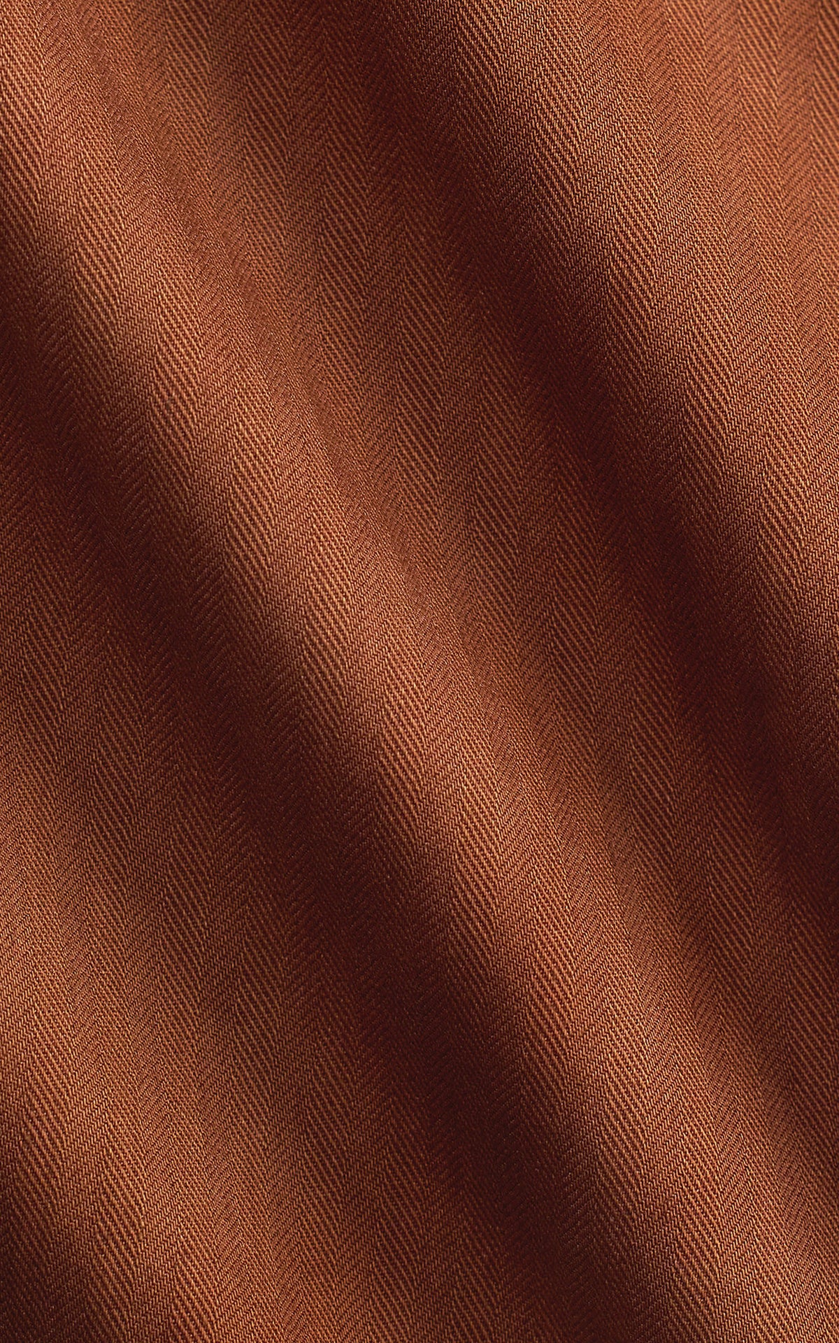 RRL Embroidered Herringbone Twill Overshirt Brick