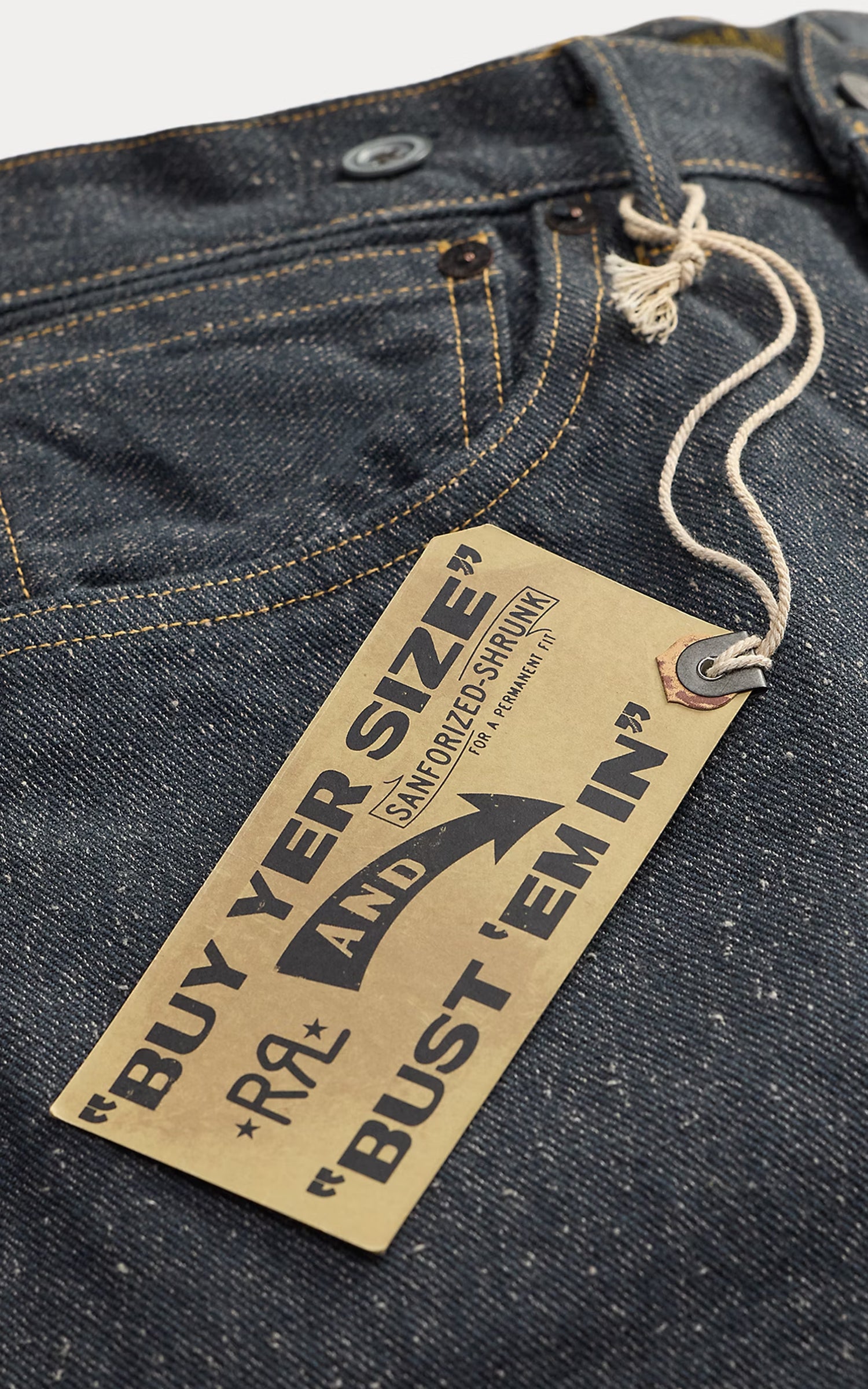 RRL Limited-Edition Straight Fit Jean Rinse