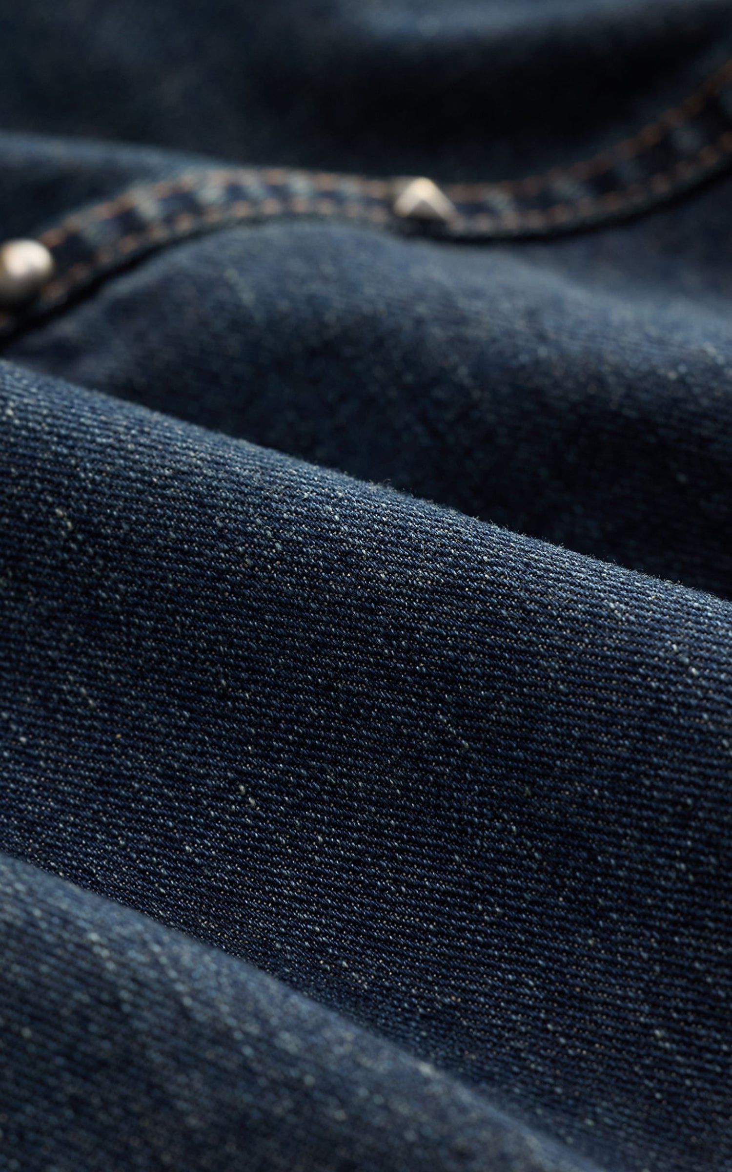 RRL Studded Denim Trucker Jacket Ridgewood Wash