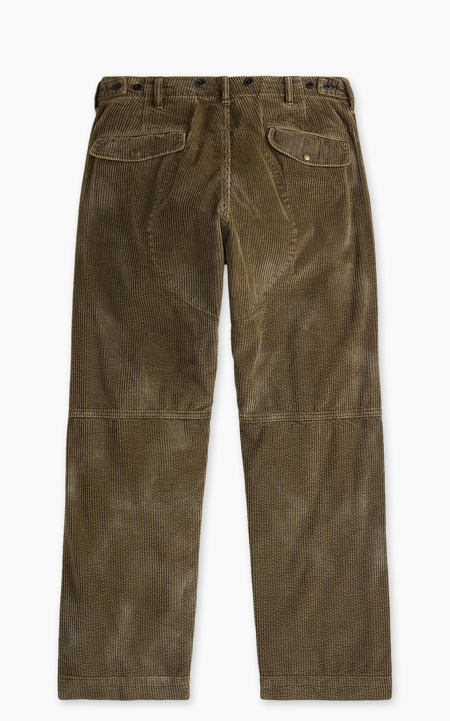 RRL Repaired Corduroy Field Pant Distressed Brown
