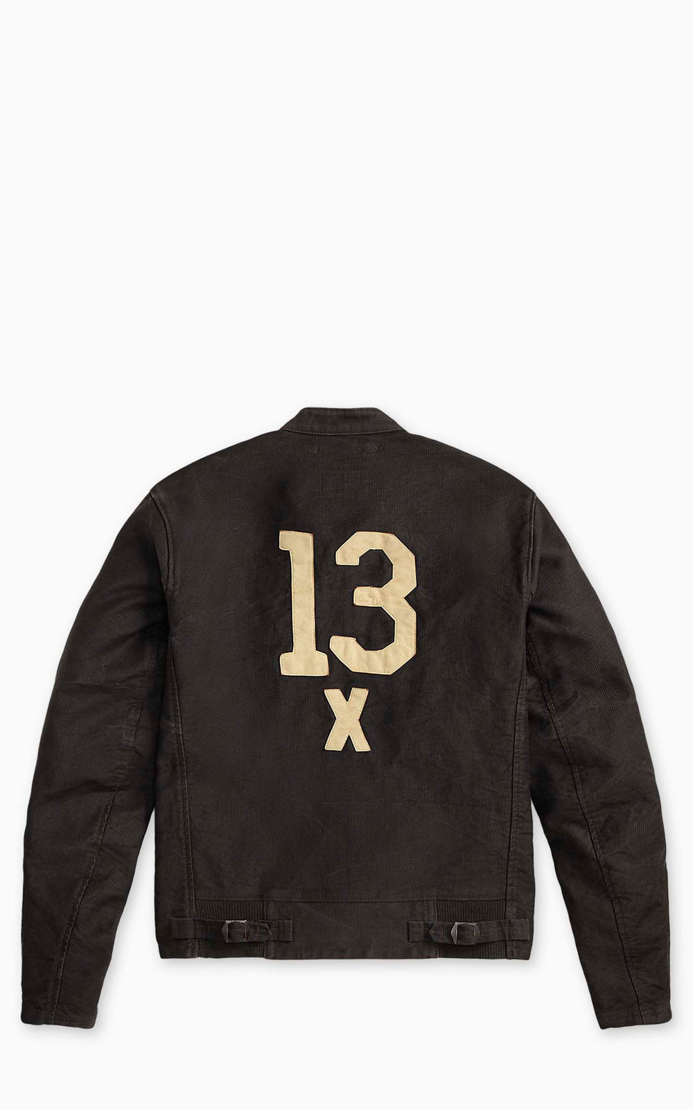 RRL Lightweight Corduroy Café-Racer-Jacket Vintage Black