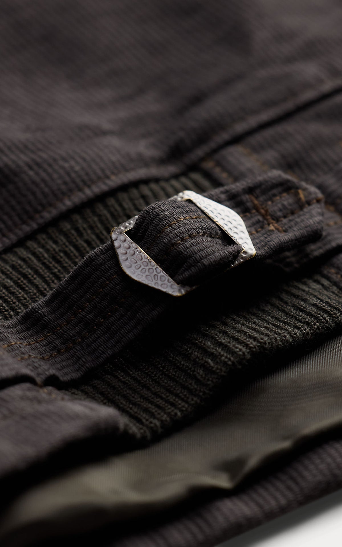 RRL Lightweight Corduroy Café-Racer-Jacket Vintage Black