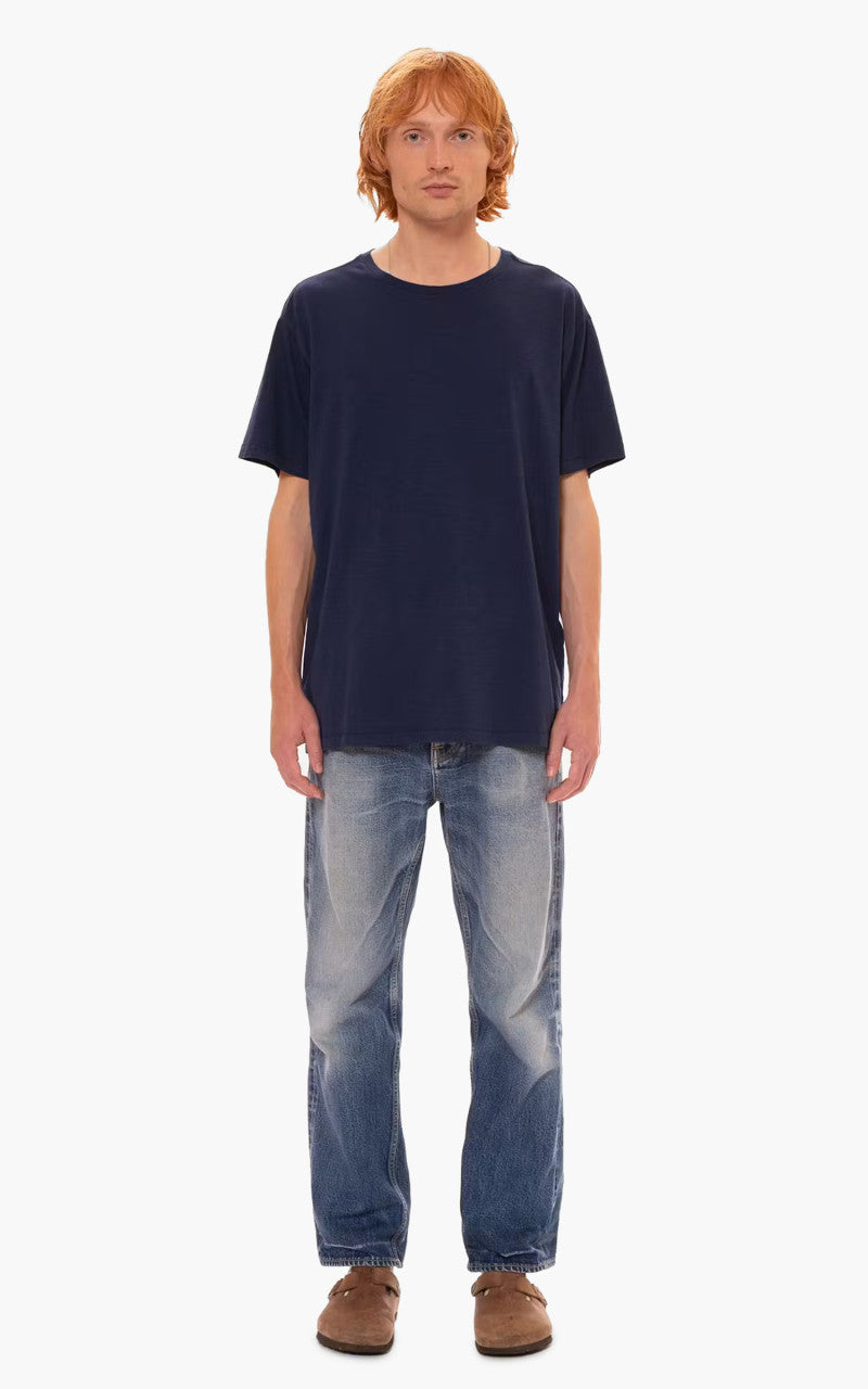 Nudie Jeans Roffe T-Shirt French Blue