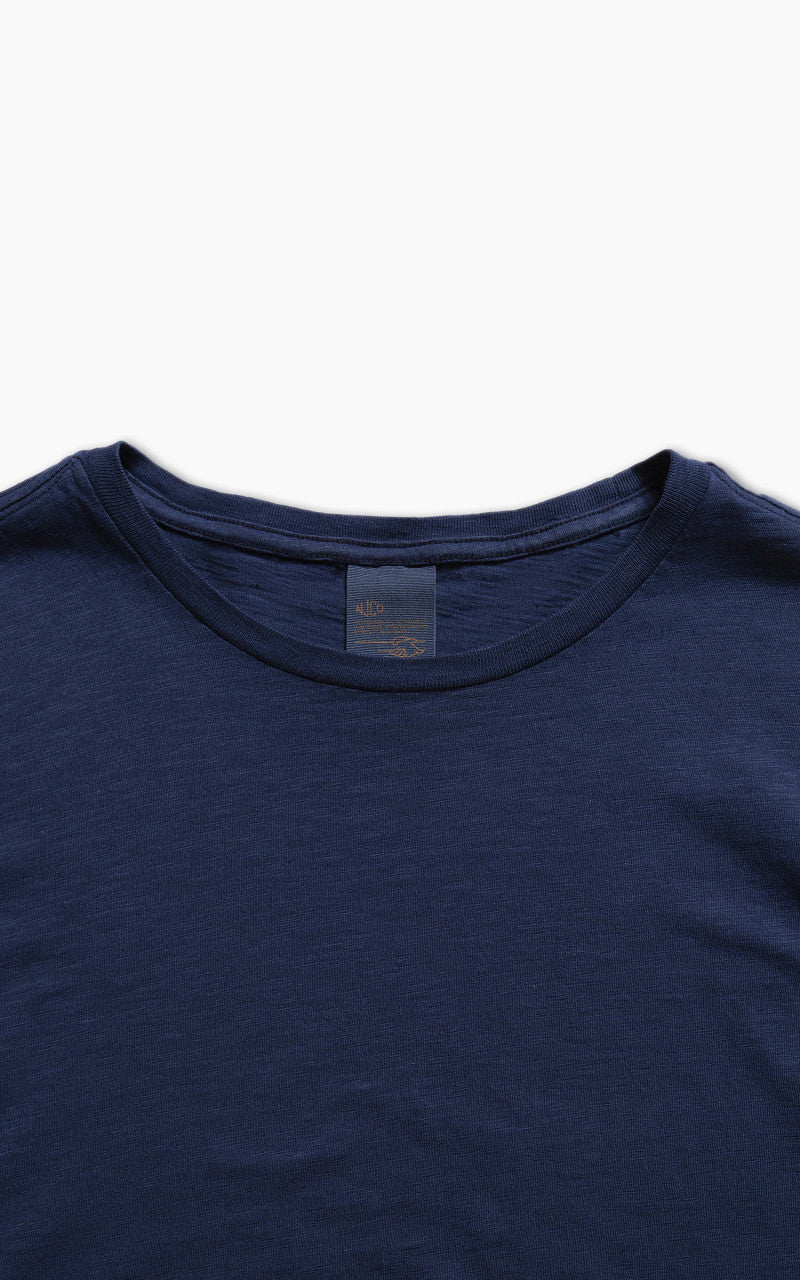Nudie Jeans Roffe T-Shirt French Blue