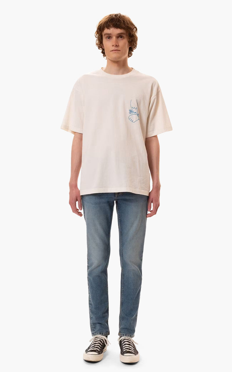 Nudie Jeans Lean Dean Blue Hope