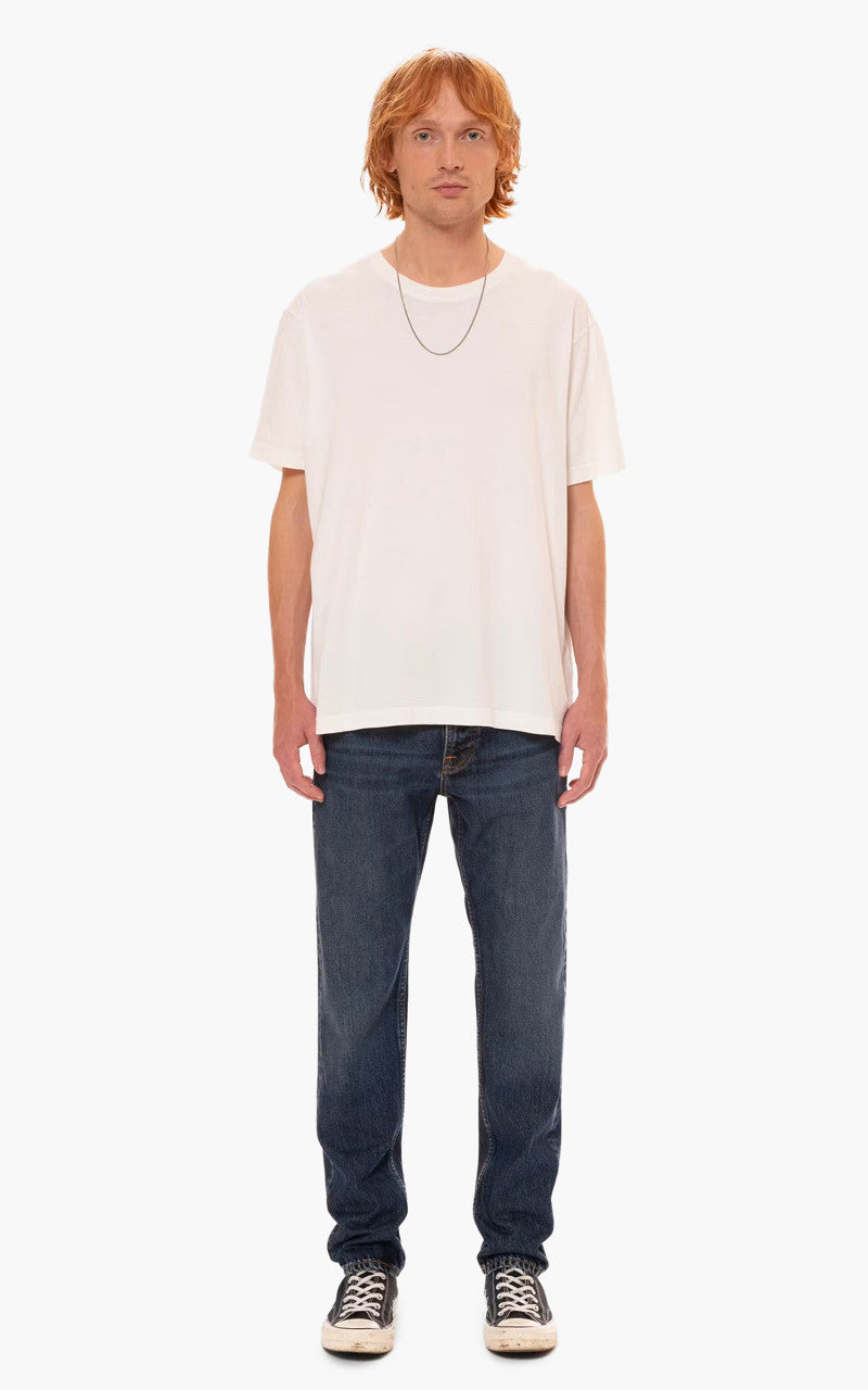 Nudie Jeans Steady Eddie II Blue Soil