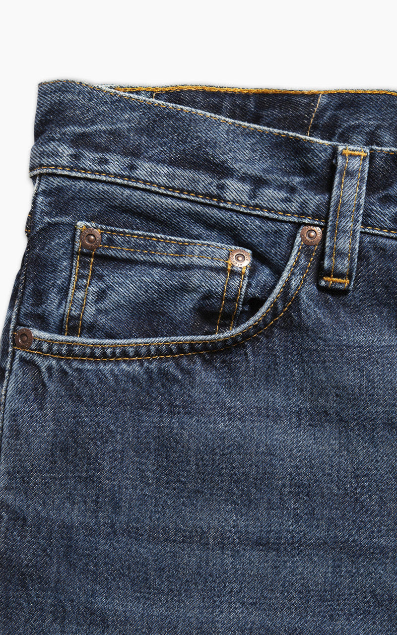 Nudie Jeans Steady Eddie II Blue Soil