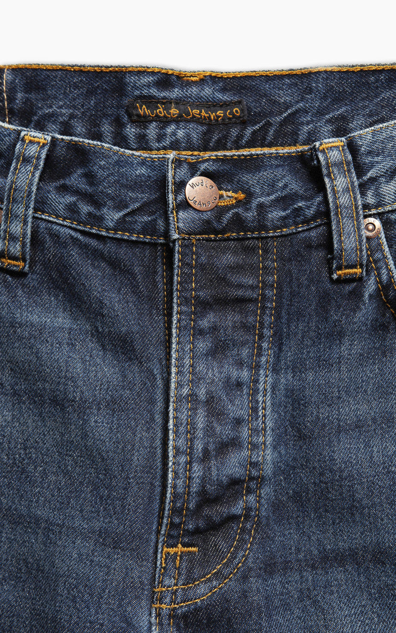 Nudie Jeans Steady Eddie II Blue Soil