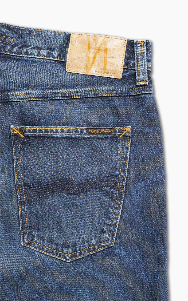 Nudie Jeans Gritty Jackson Blue Soil