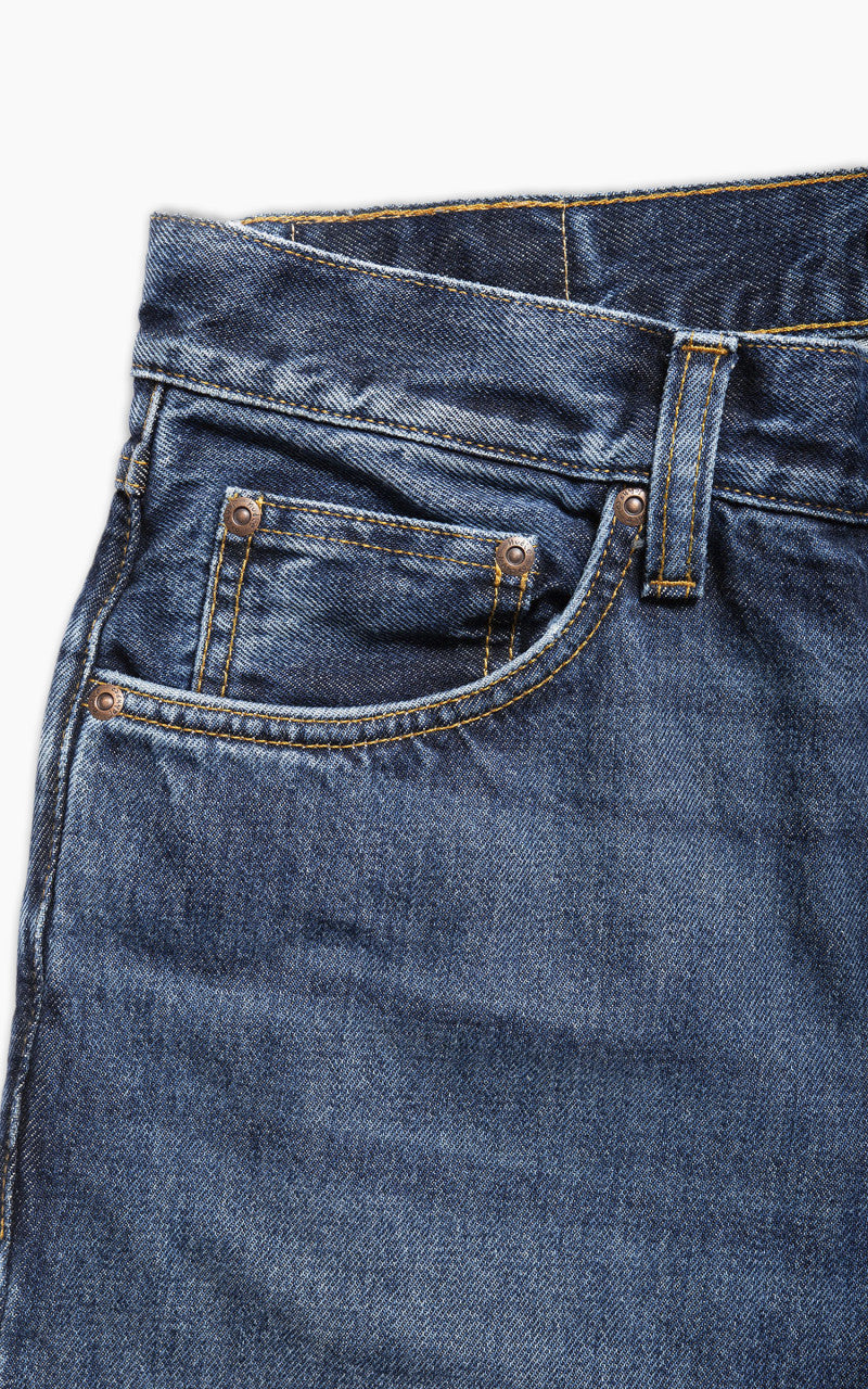 Nudie Jeans Gritty Jackson Blue Soil