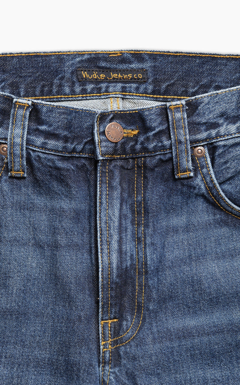 Nudie Jeans Gritty Jackson Blue Soil