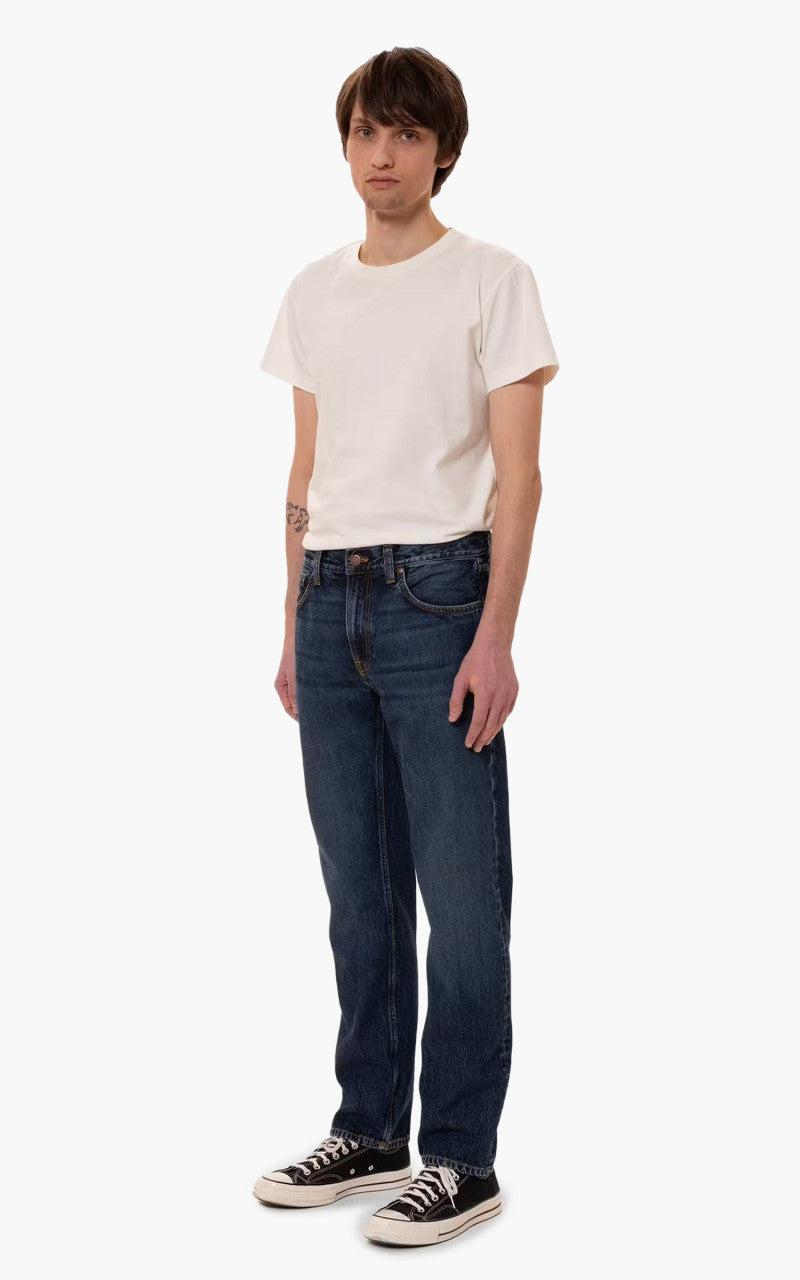 Nudie Jeans Gritty Jackson Blue Soil