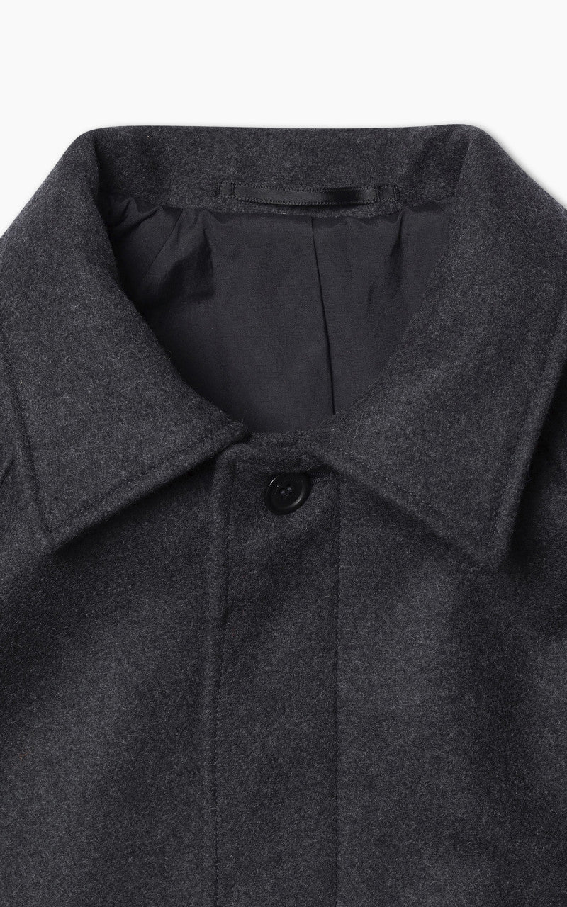 Nudie Jeans Corey Car Coat Antracite Melange