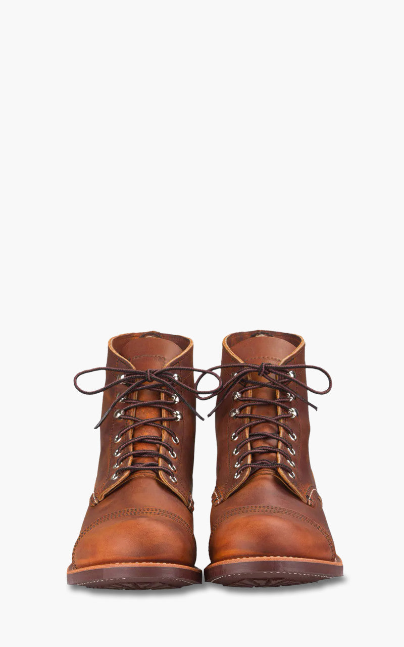 Red Wing Shoes 8085D Iron Ranger Copper Rough & Tough