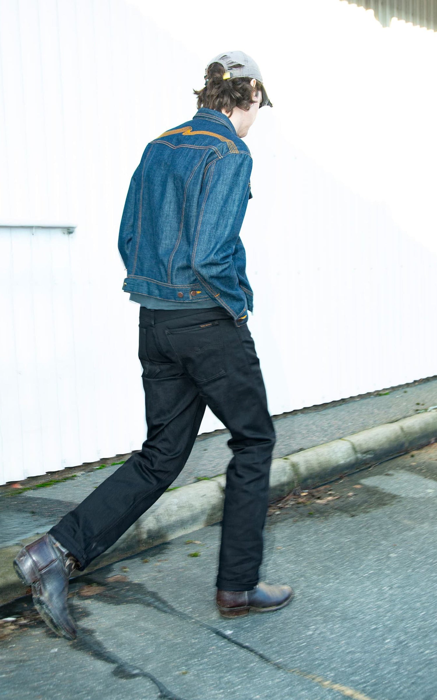 Nudie Jeans Rad Rufus Dry Black Selvage