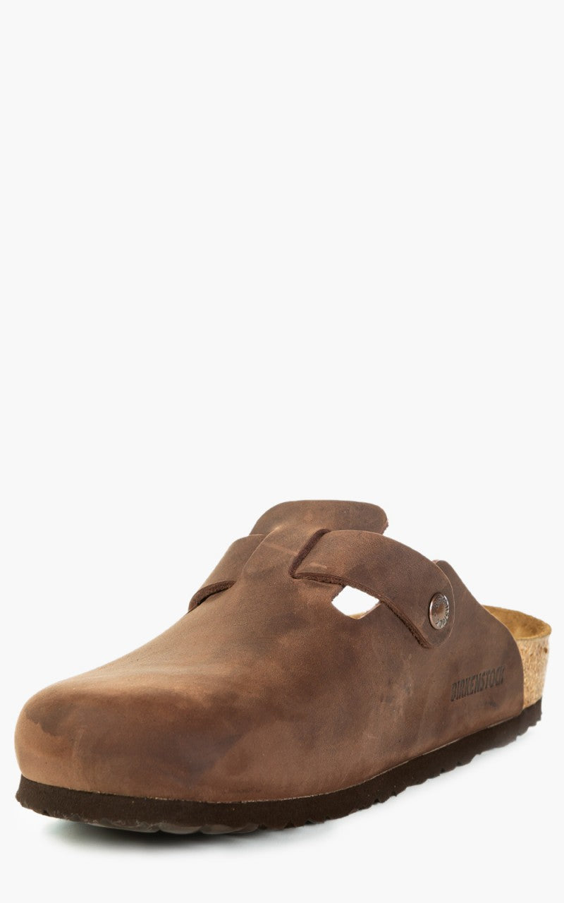 Birkenstock Boston Oiled Leather Habana