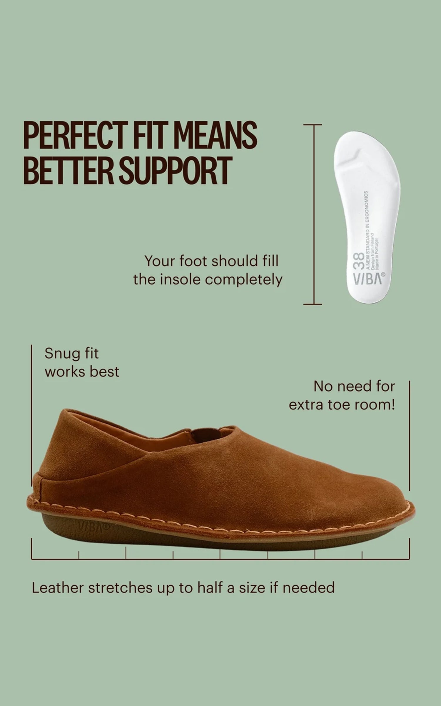 VIBAe ZUMA Bio Suede Tan Brown