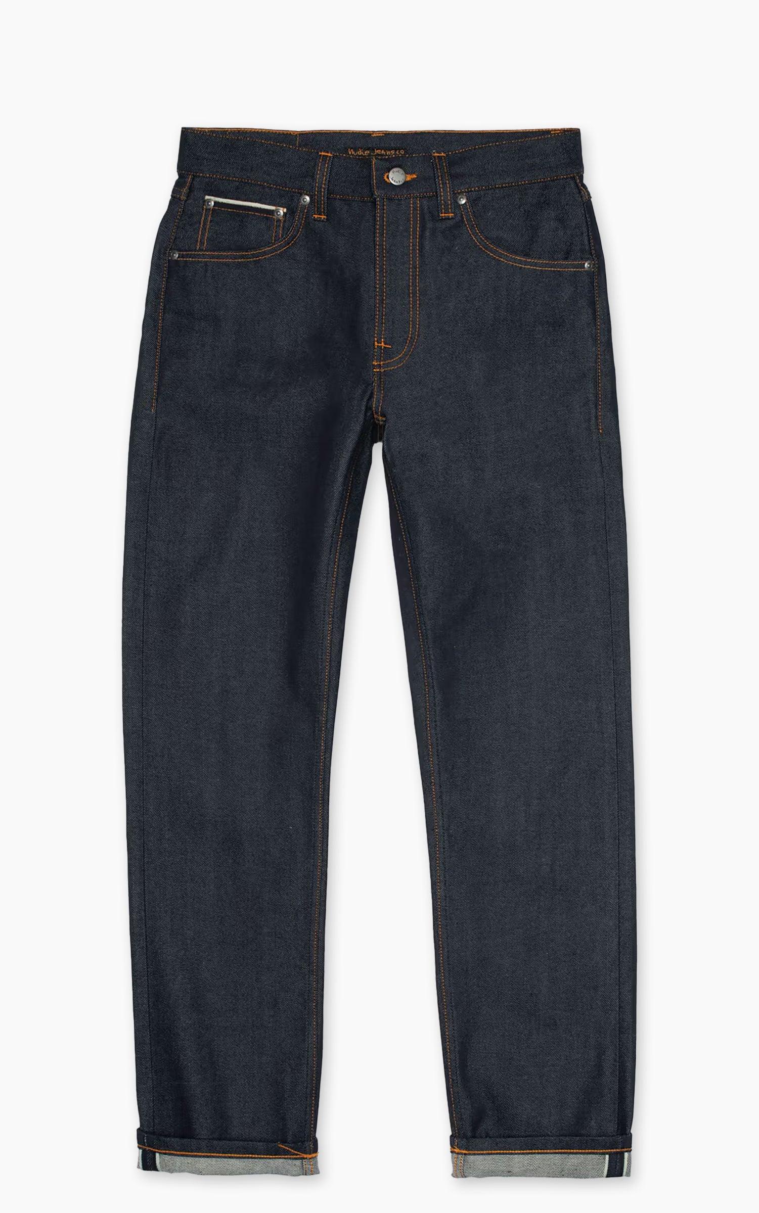 Kaptain Sunshine 5P Zipper Front Denim Pants One Wash Black