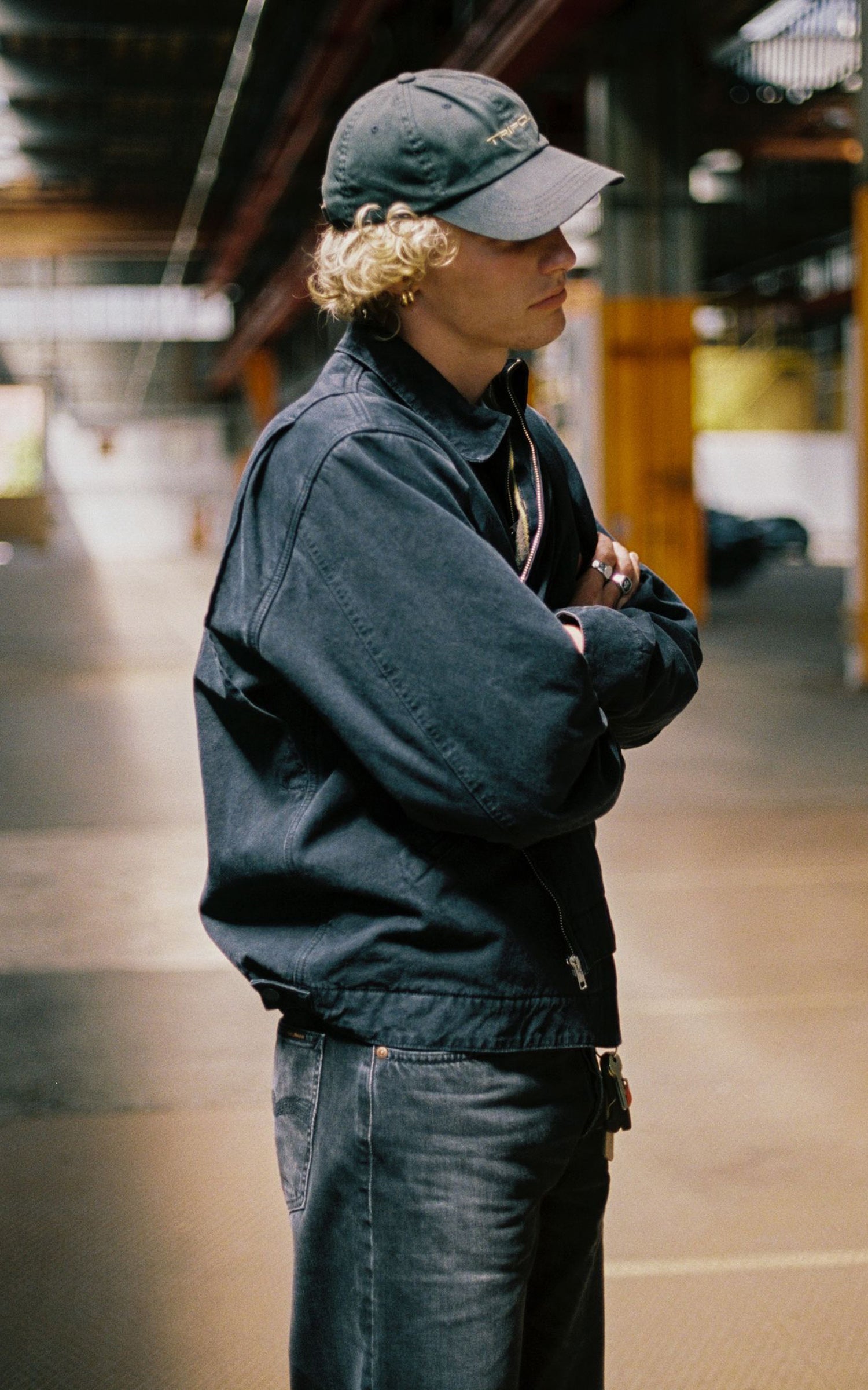 Nudie Jeans Blake Zip Jacket Duck Canvas